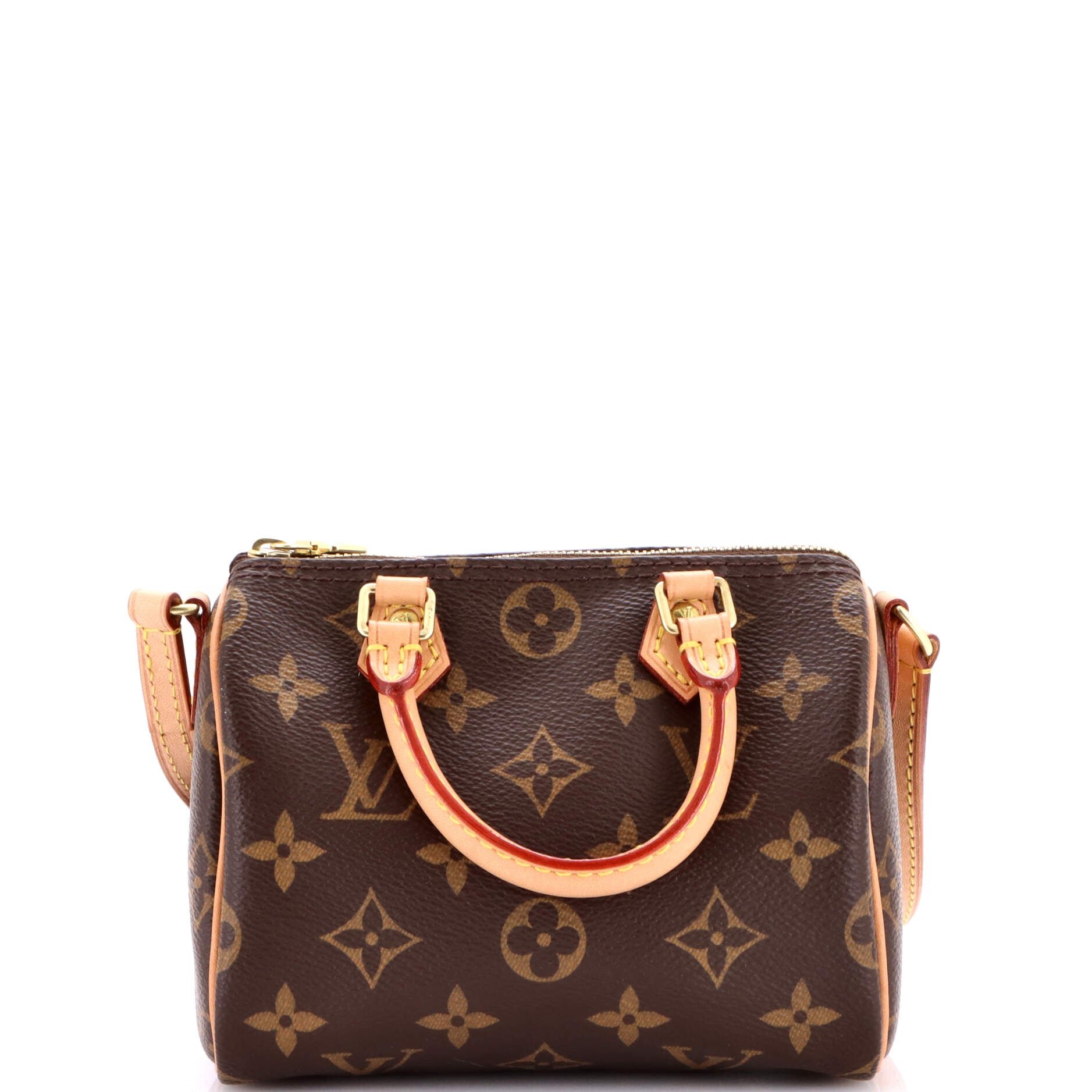 Louis Vuitton Speedy Bandouliere Bag Monogram Canvas Nano