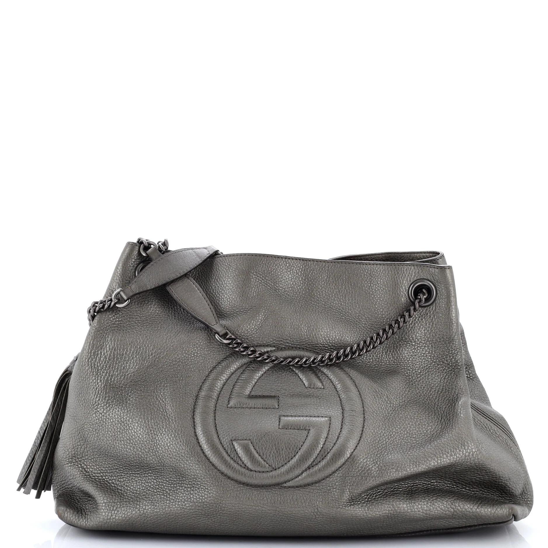 Leather handbag