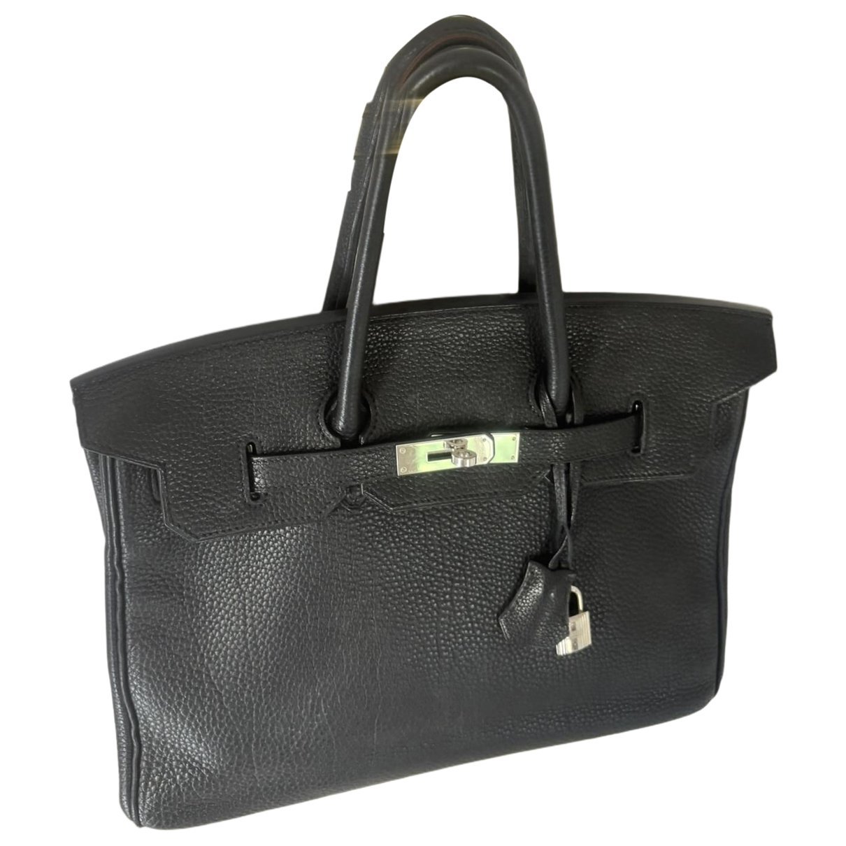 Birkin 35 leather handbag