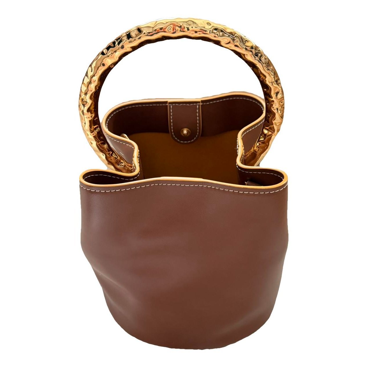 Pannier leather tote