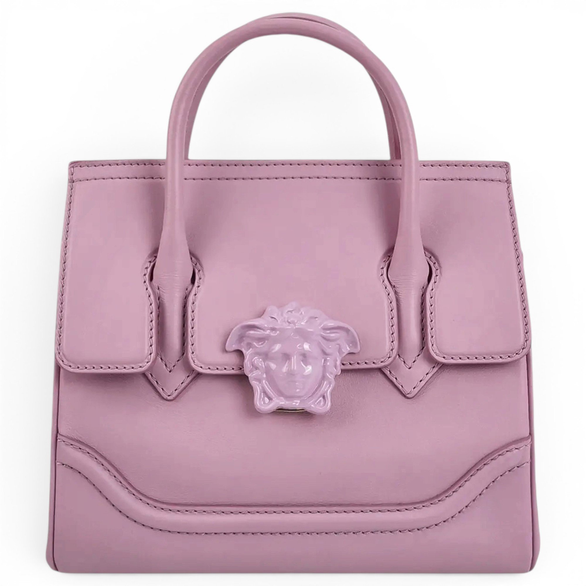 La Medusa leather handbag