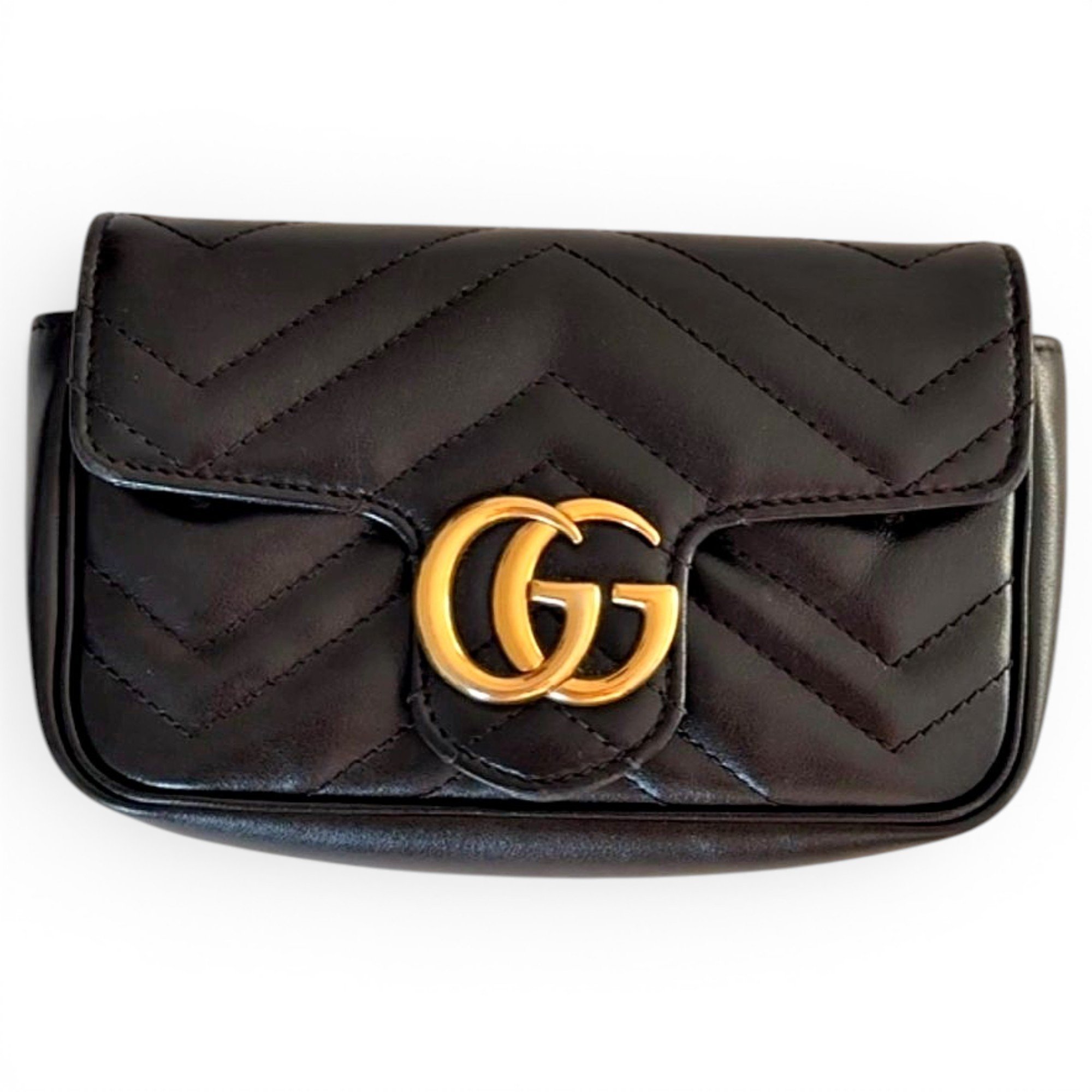 GG Marmont Flap leather crossbody bag