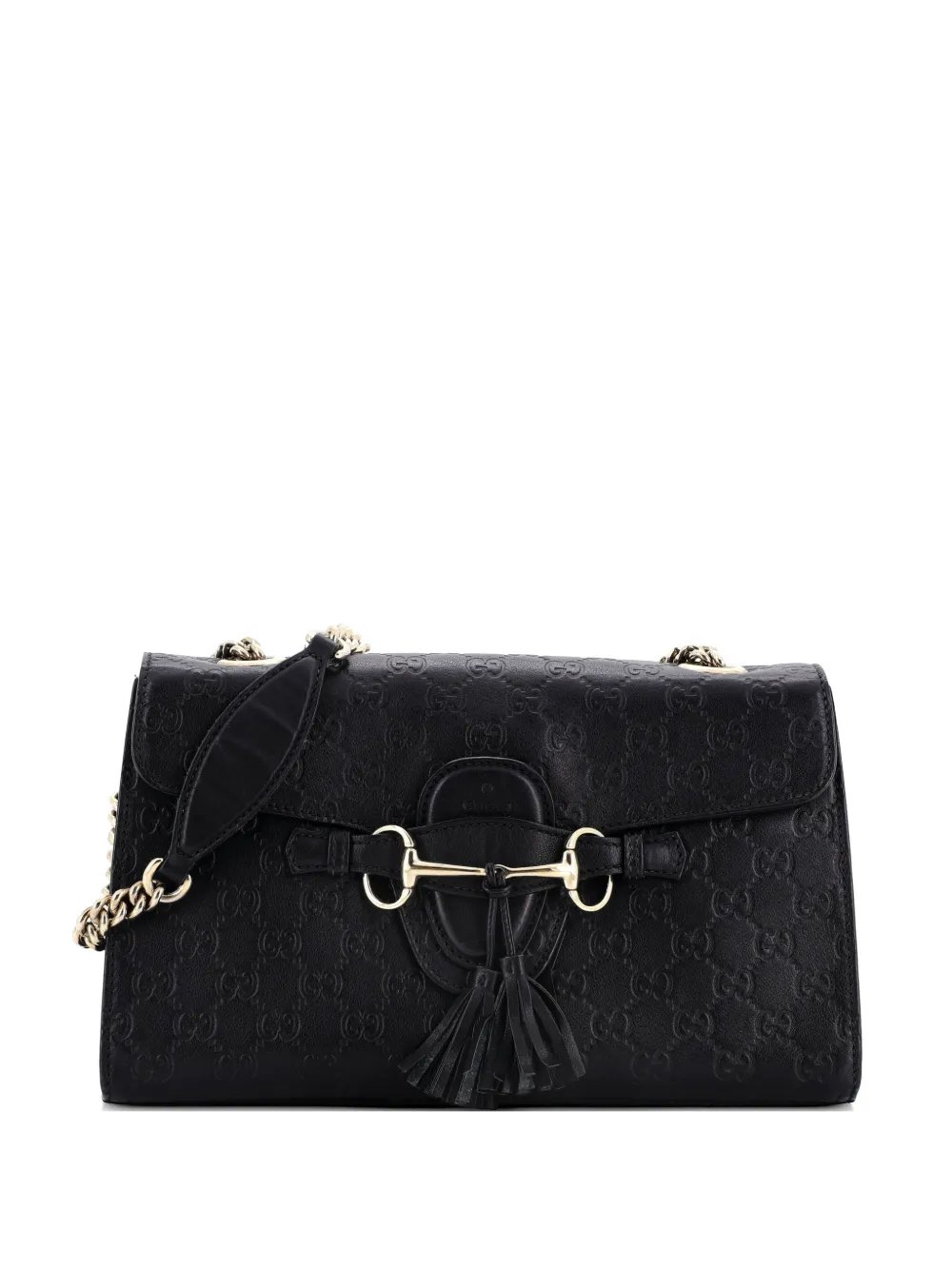 Emily Chain Flap Bag Guccissima Leather Medium shoulder bag