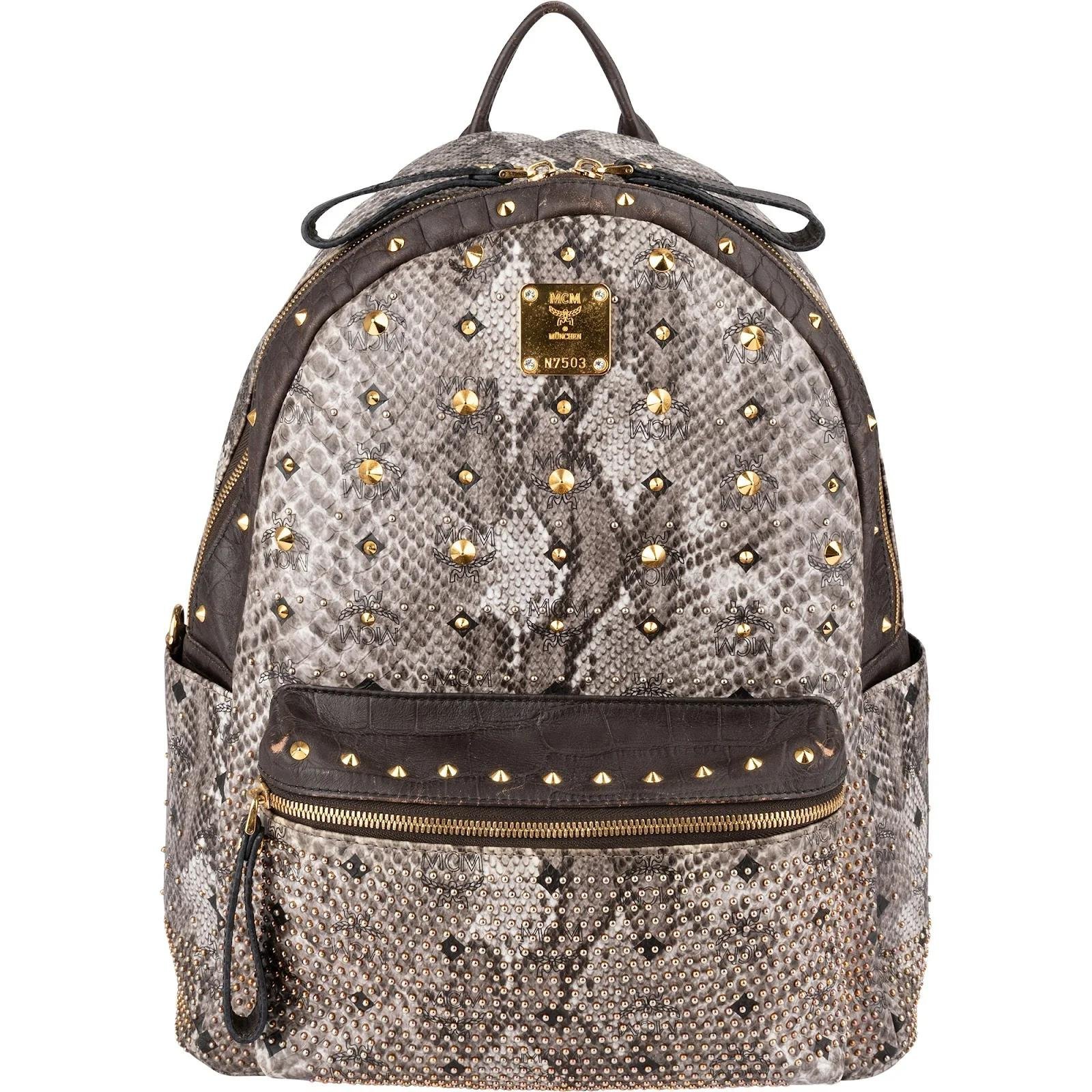 Stark leather backpack