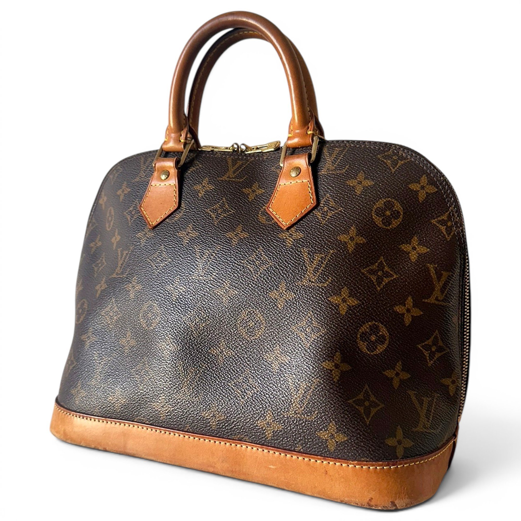 Alma leather handbag