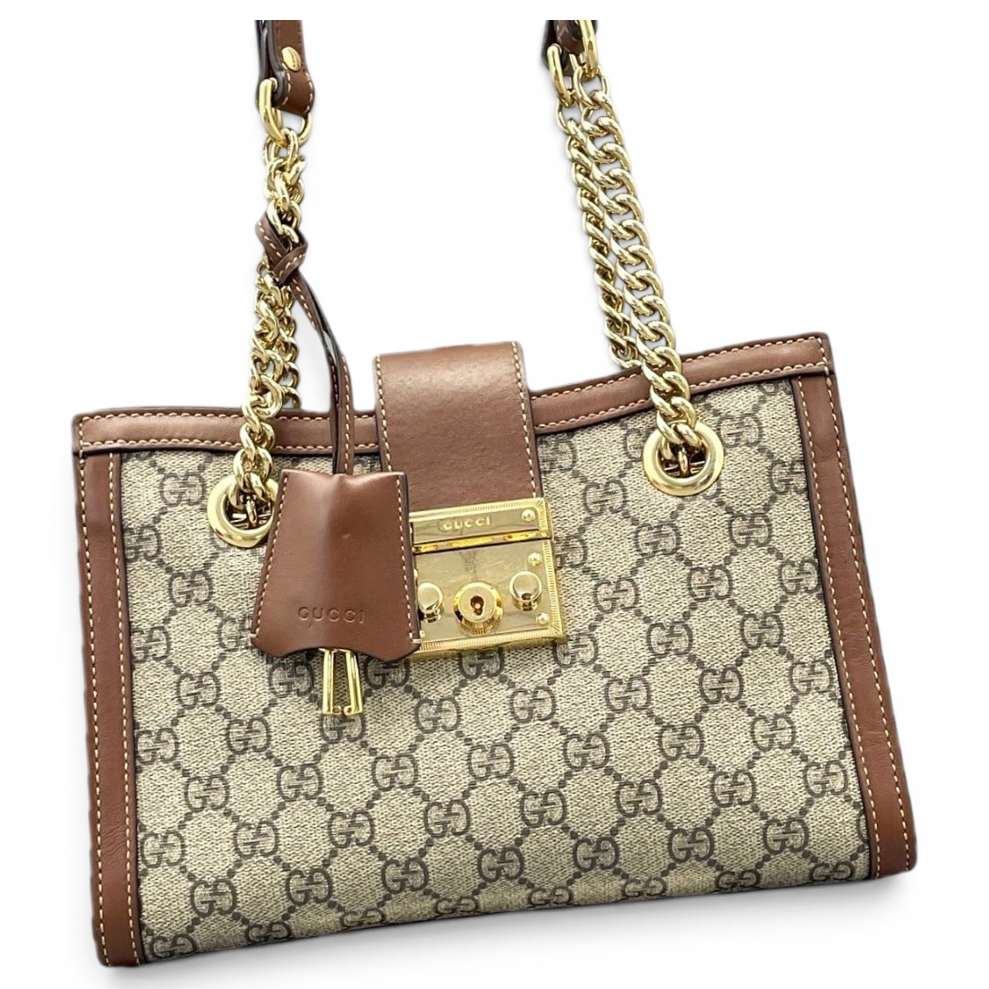 Padlock cloth handbag
