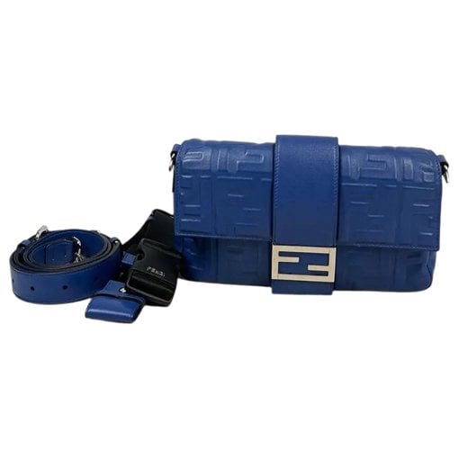 Baguette leather handbag