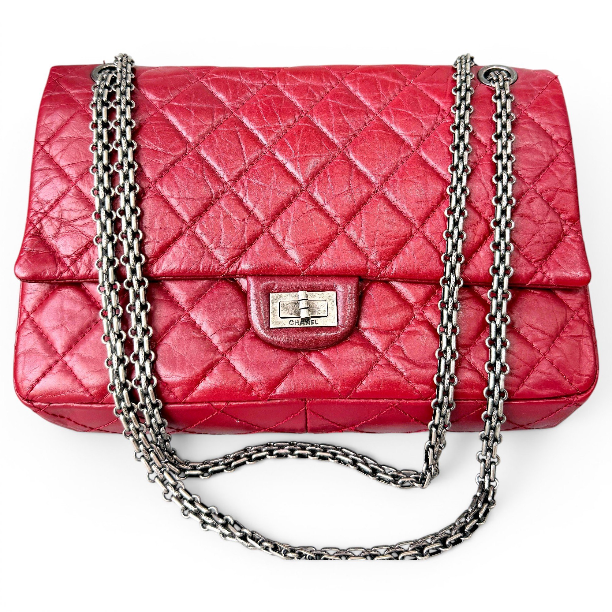 2.55 leather handbag