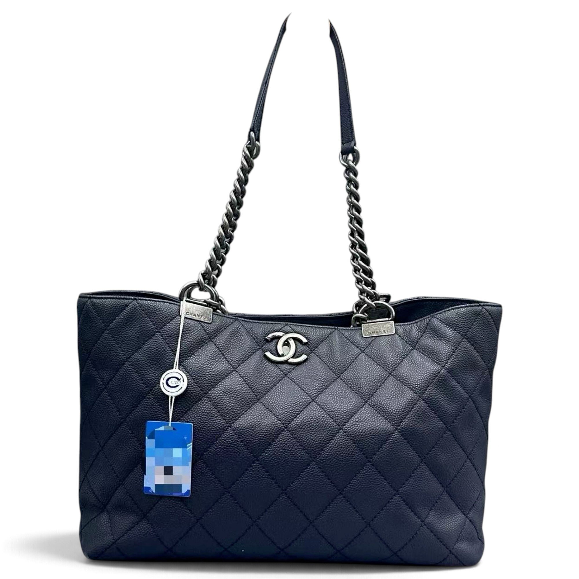 Leather tote