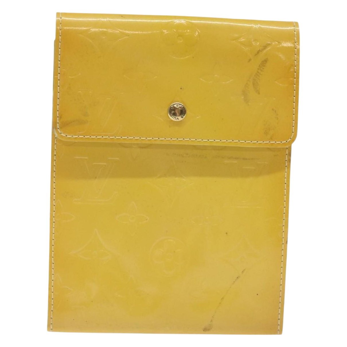 Patent leather handbag