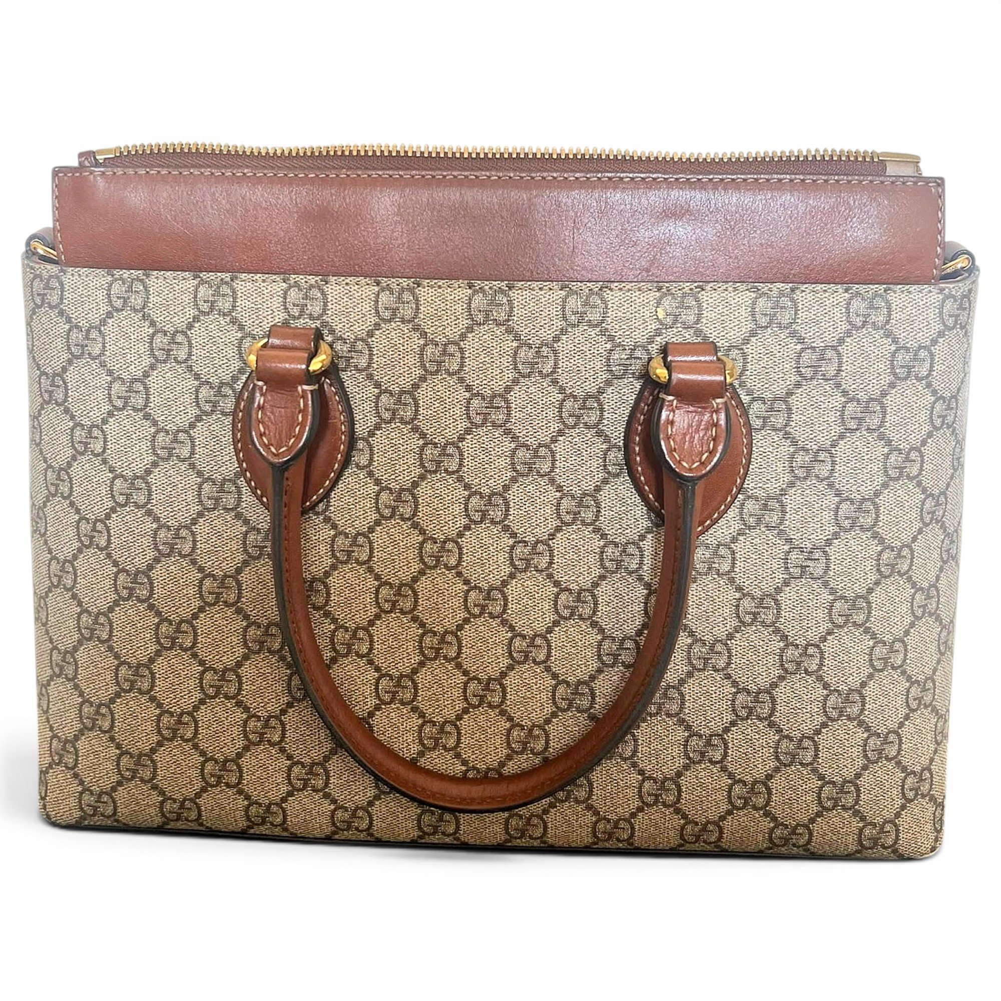 Leather handbag