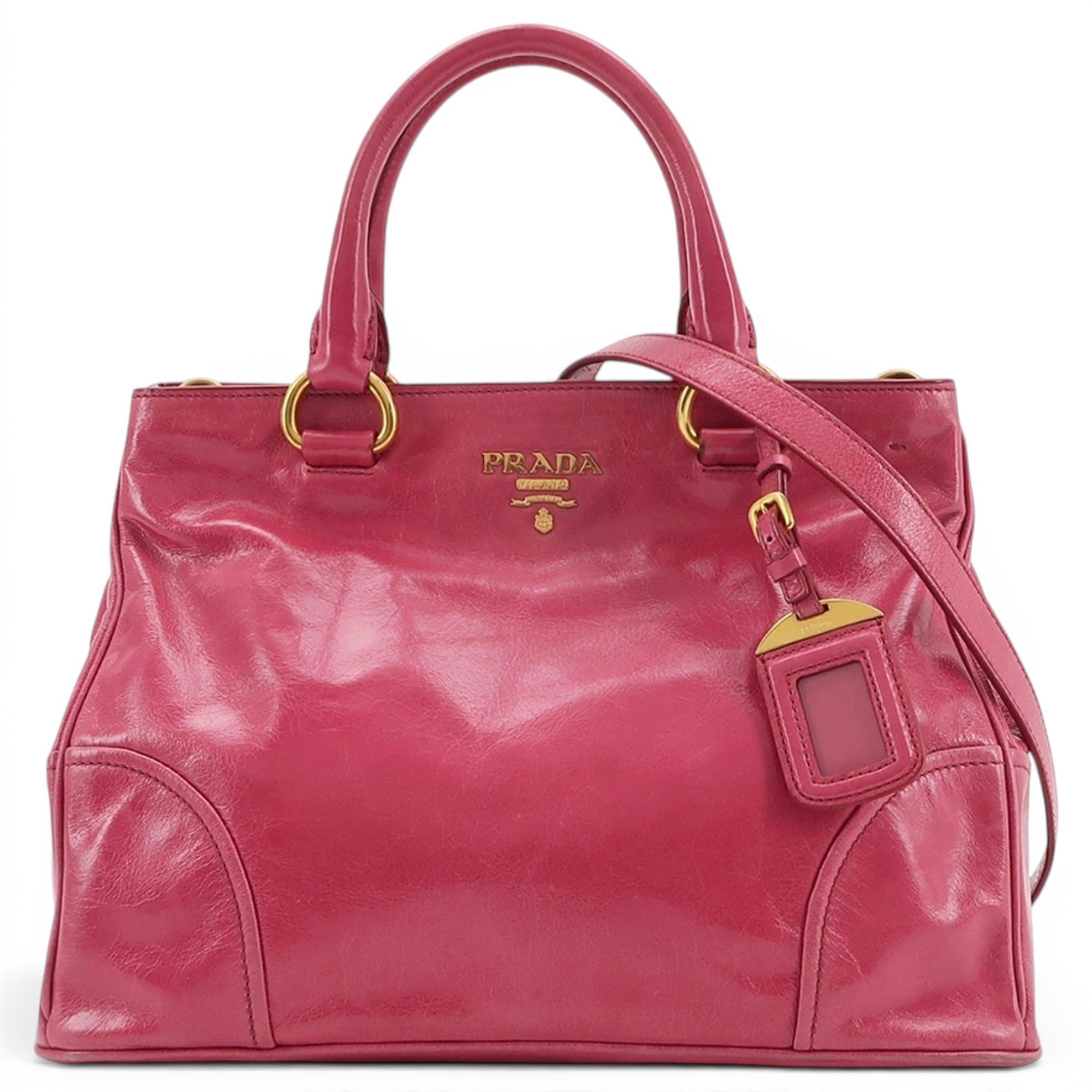 Leather handbag