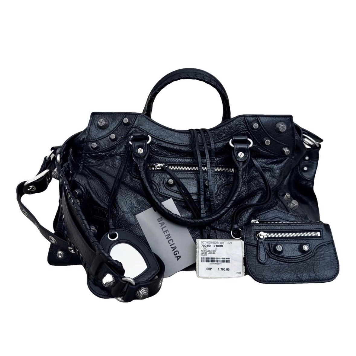 Neo Cagole City leather handbag