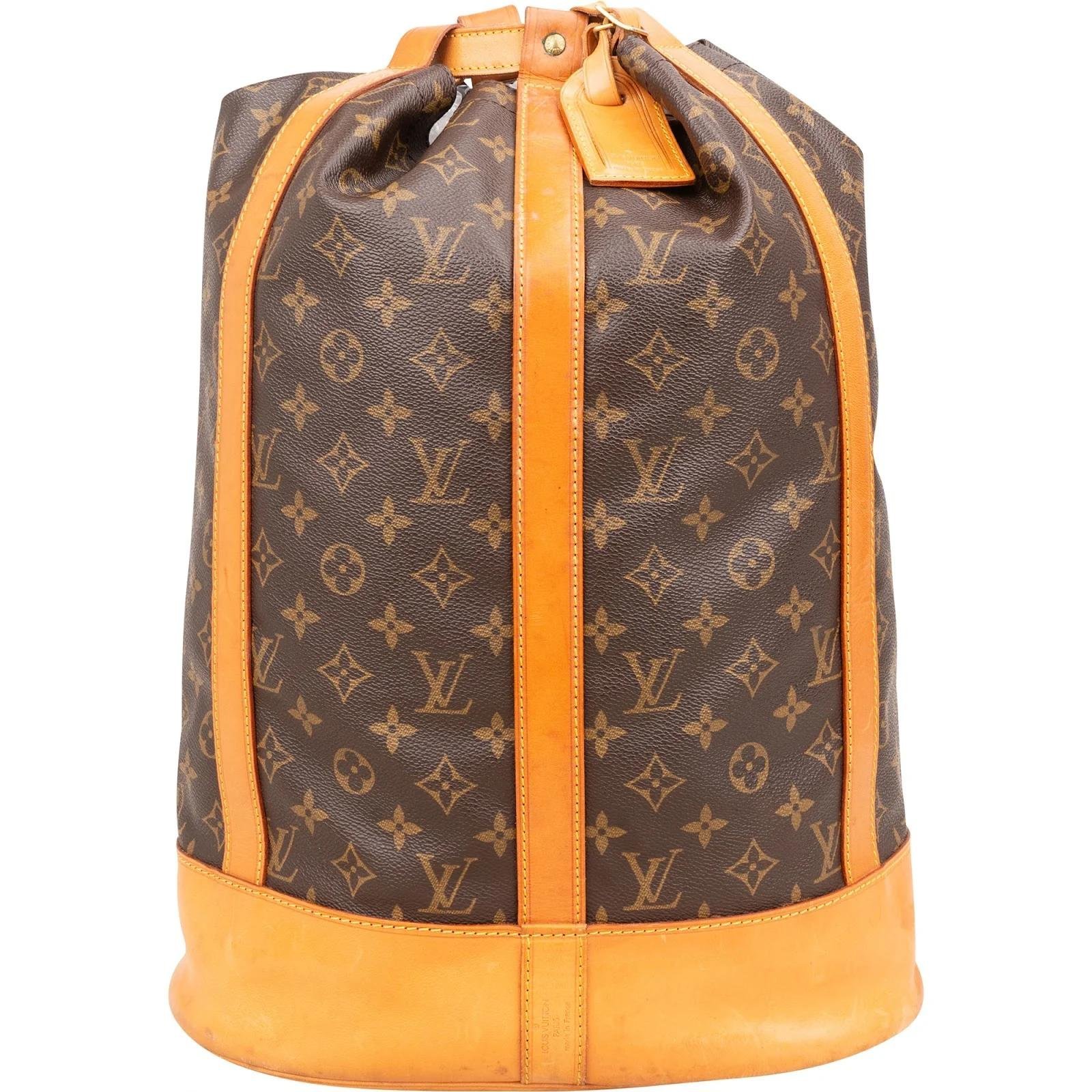 Randonnée leather backpack