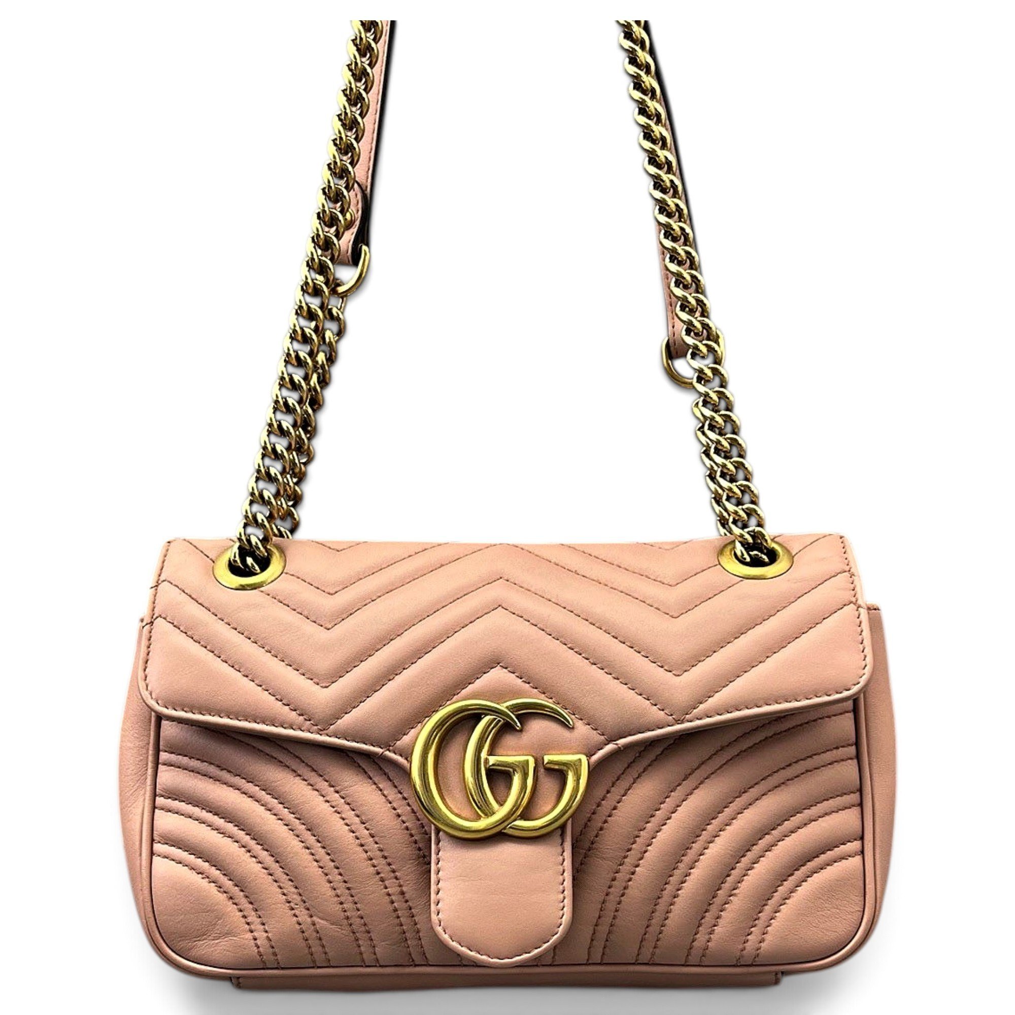 GG Marmont Flap leather handbag