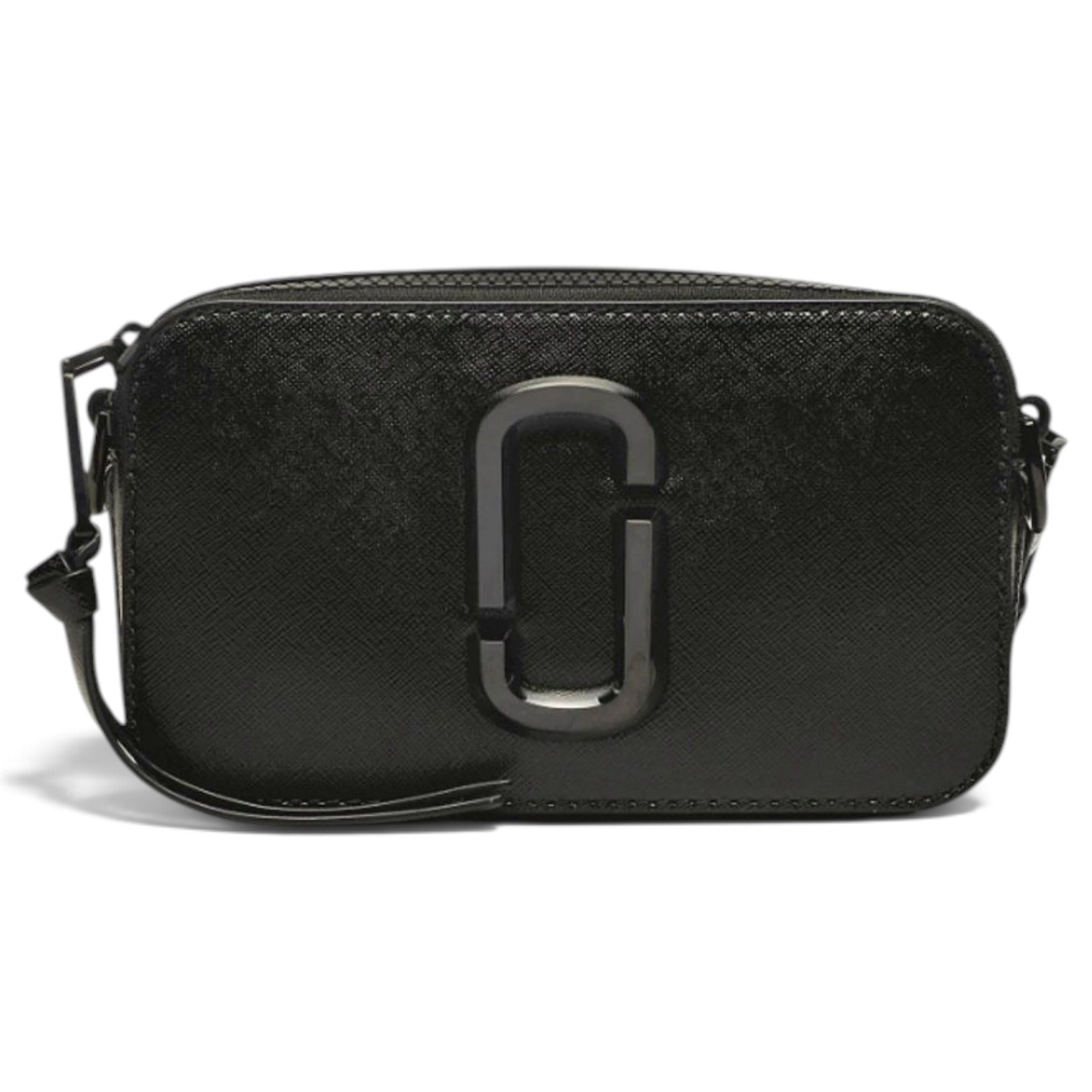 Snapshot leather crossbody bag