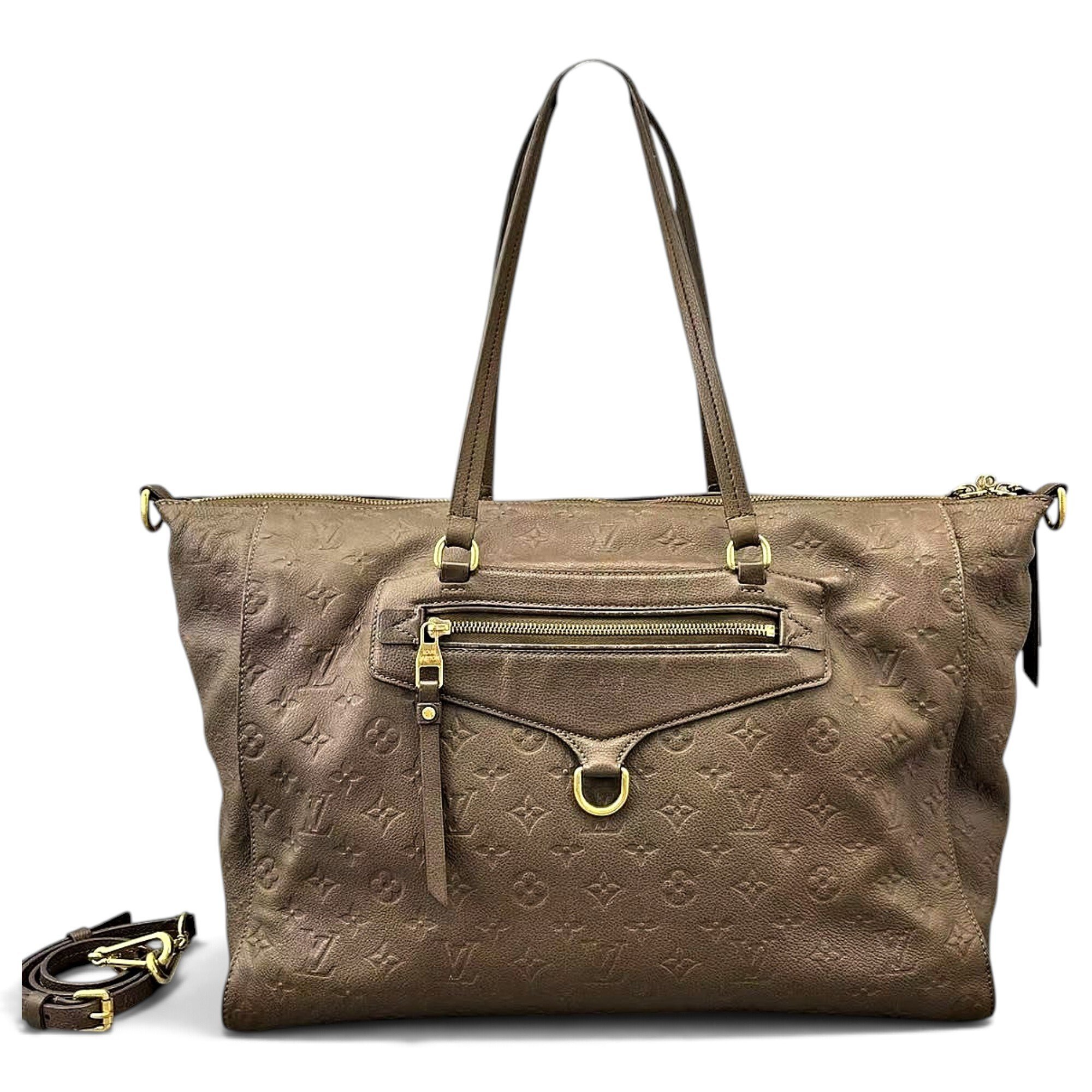 Lumineuse leather tote