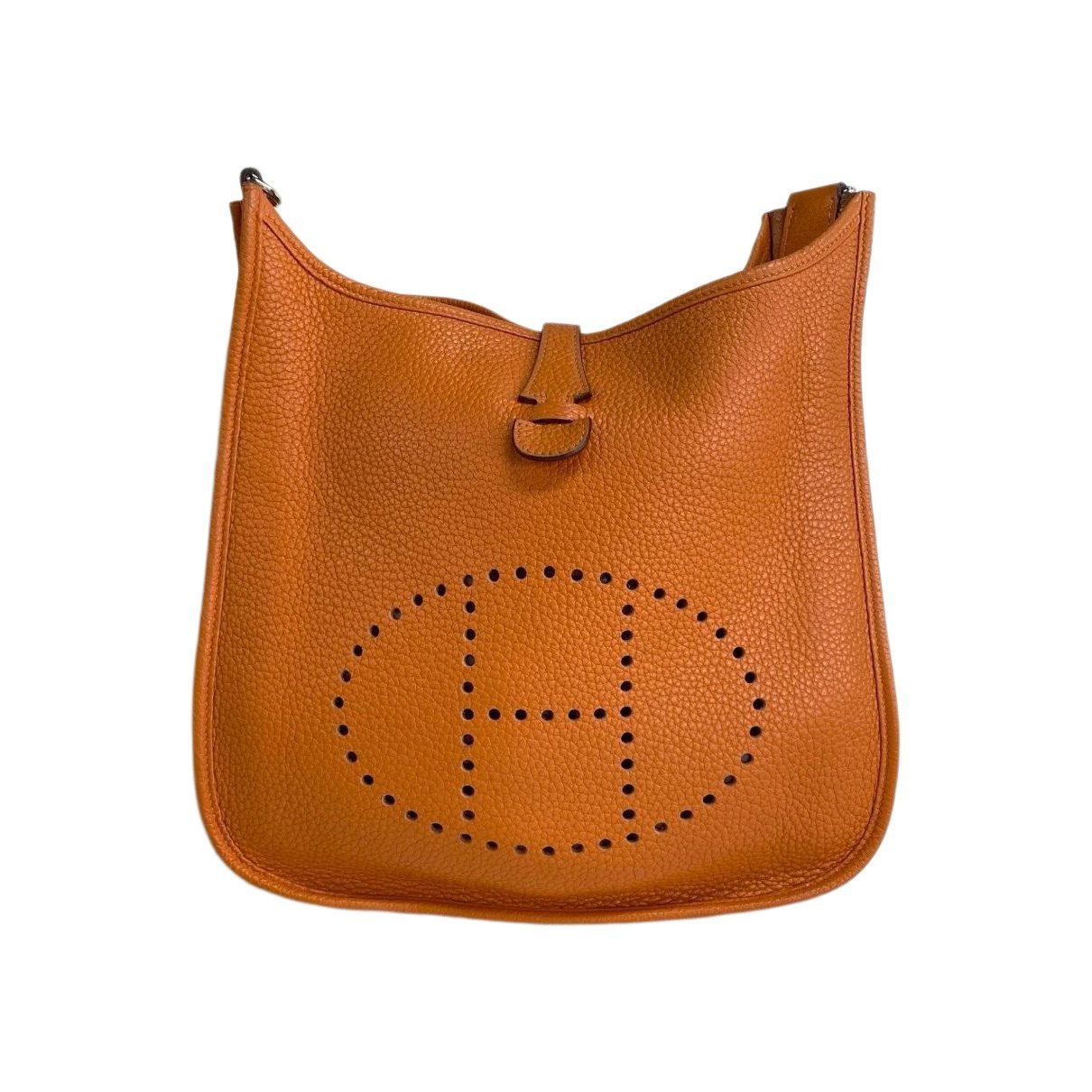 Hermes Evelyne Handbag Orange