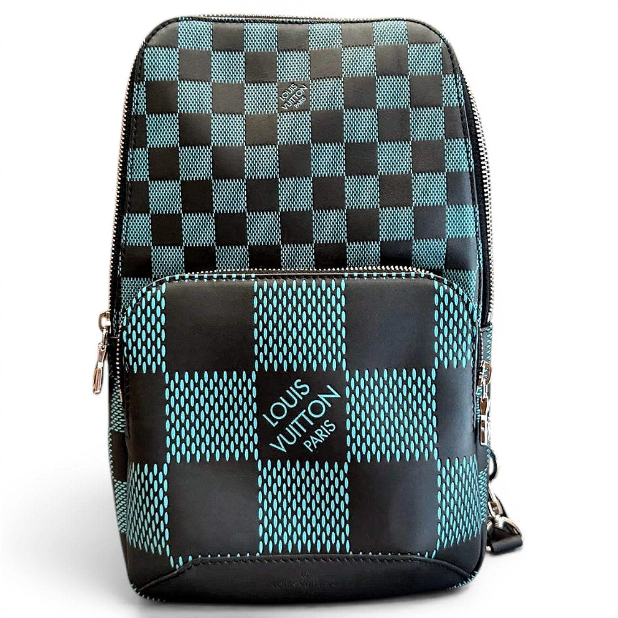 Leather backpack