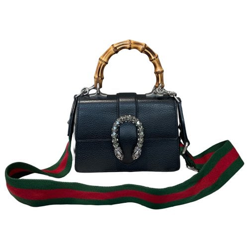 Dionysus Bamboo leather handbag