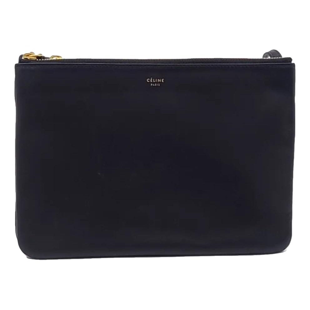 Trio leather crossbody bag
