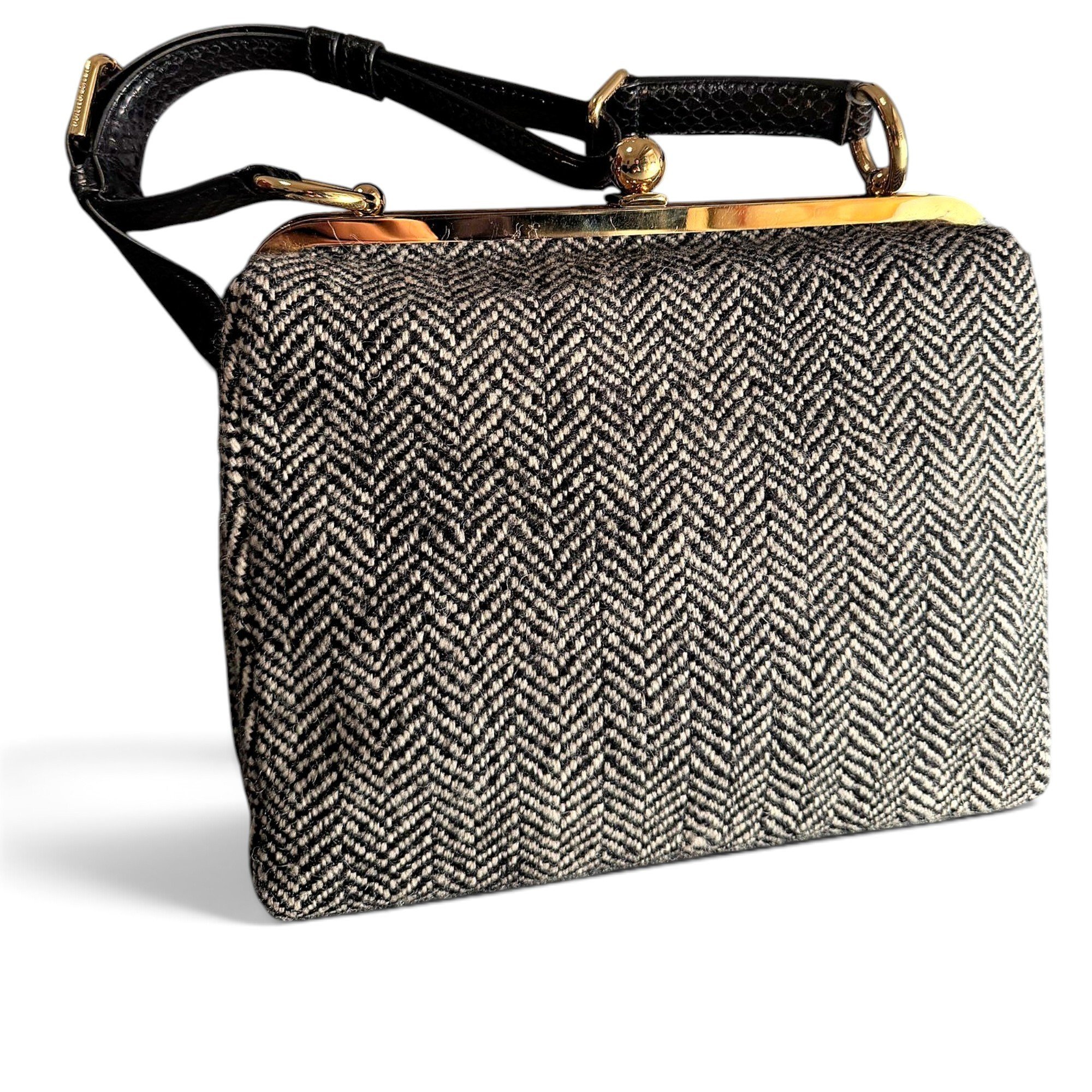 Wool handbag