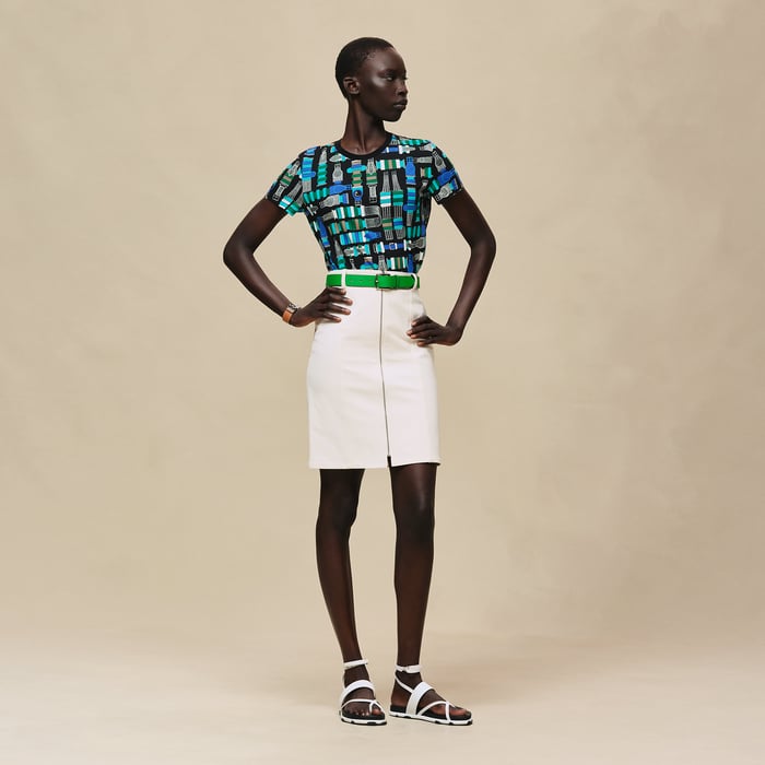 Noir "Bride a Bloc" Straight T-shirt
