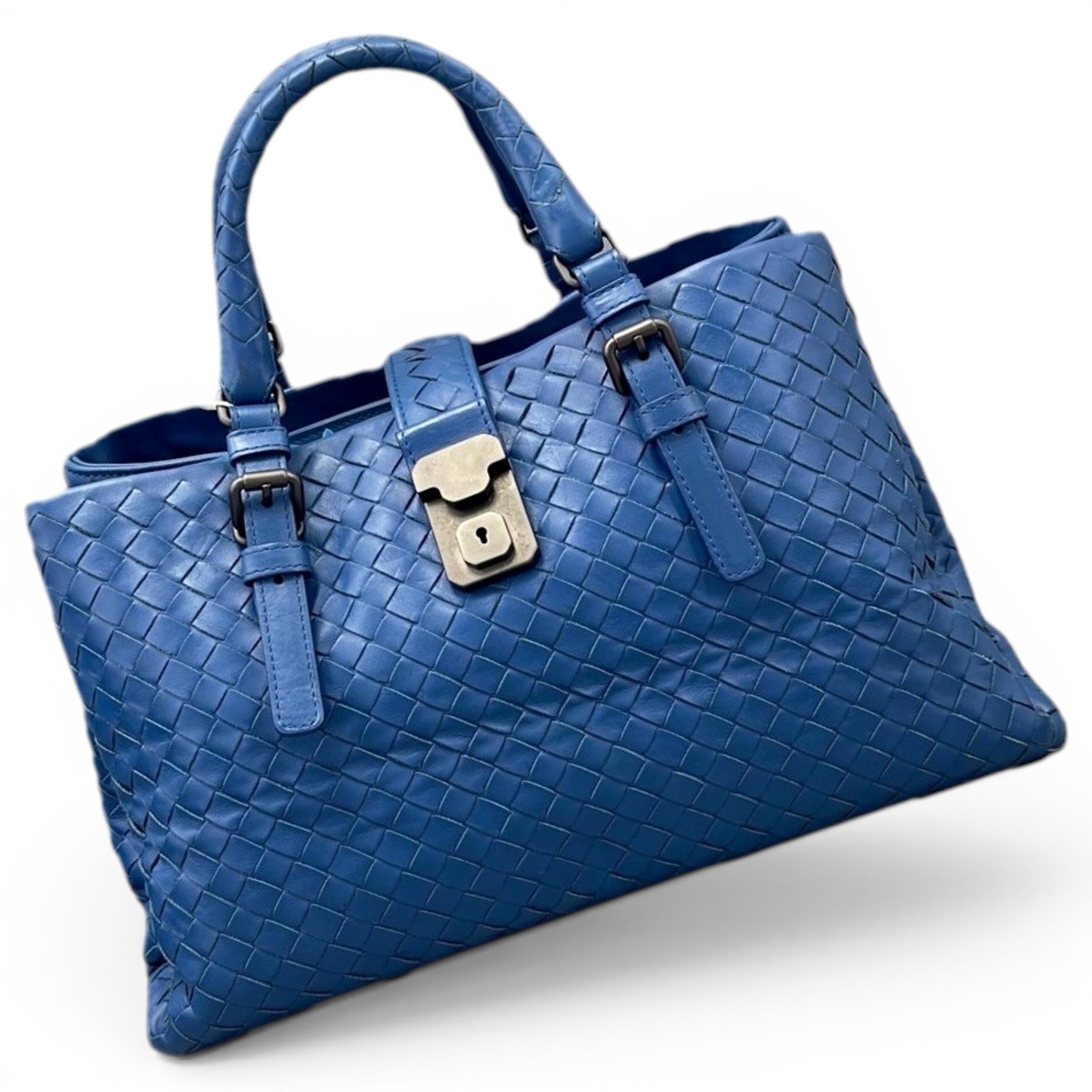 Bottega Veneta Roma leather handbag