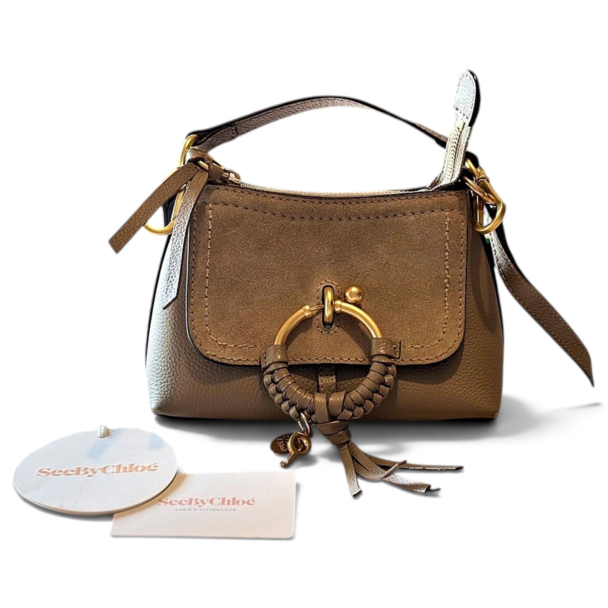 Leather crossbody bag