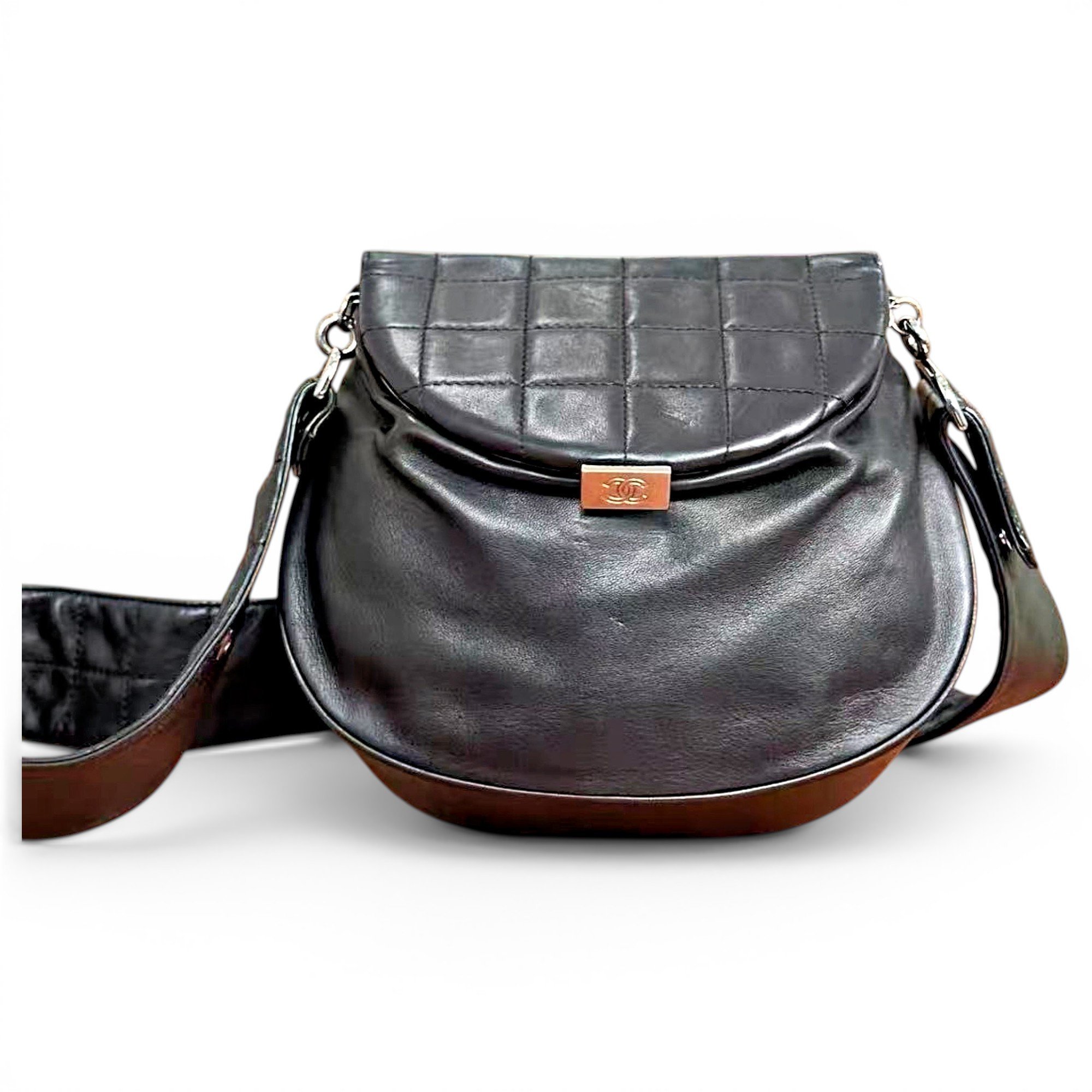 Leather crossbody bag