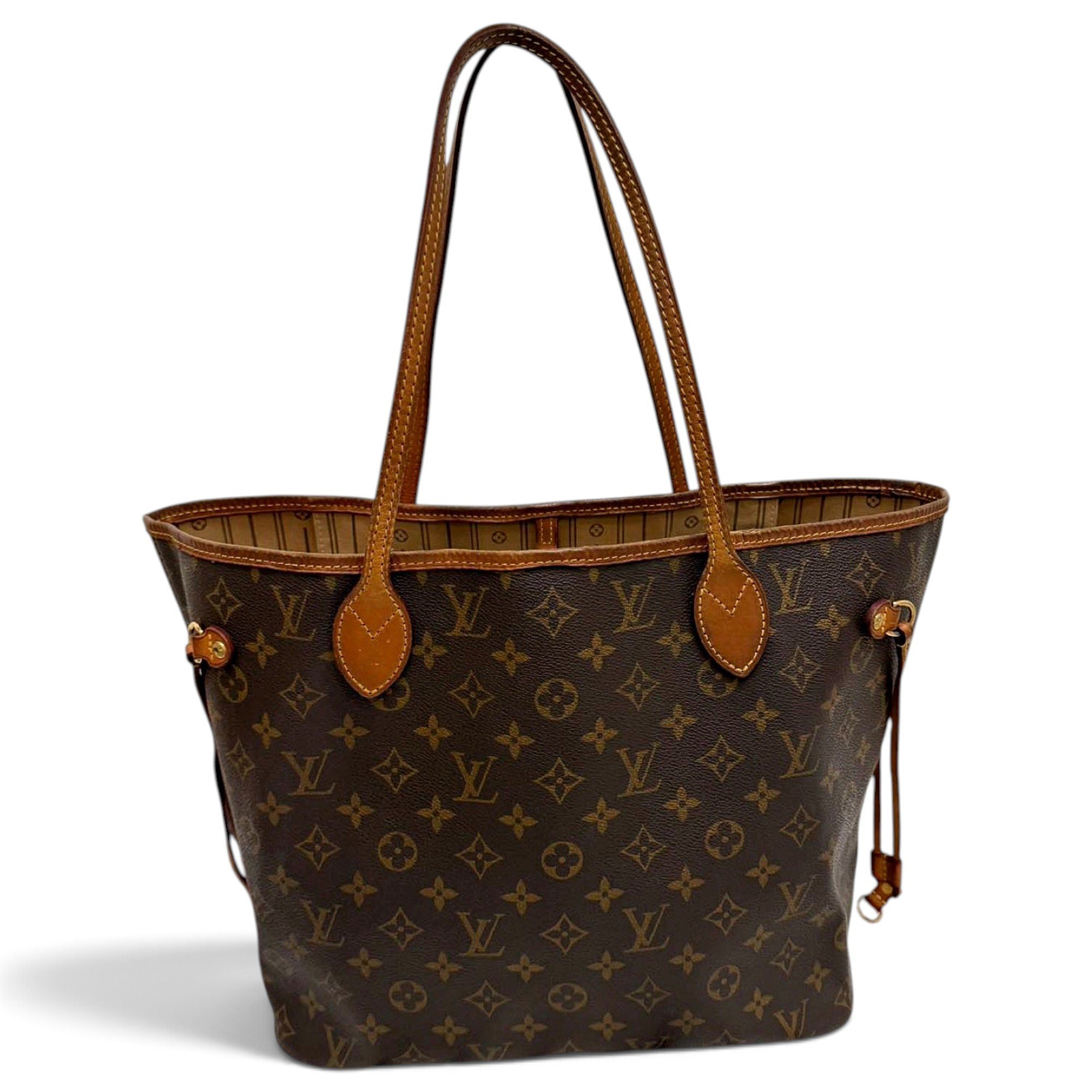 Neverfull leather tote