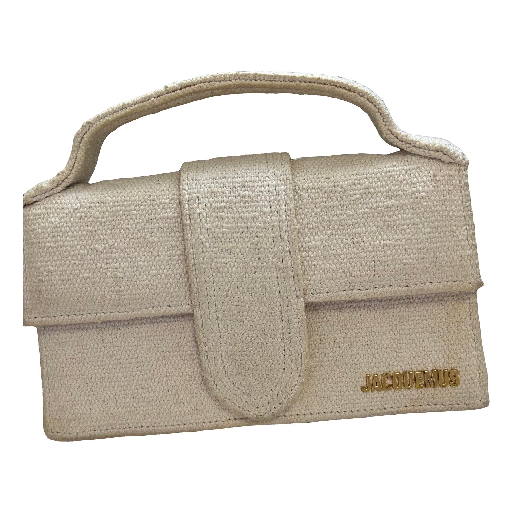Le Grand Bambino linen crossbody bag