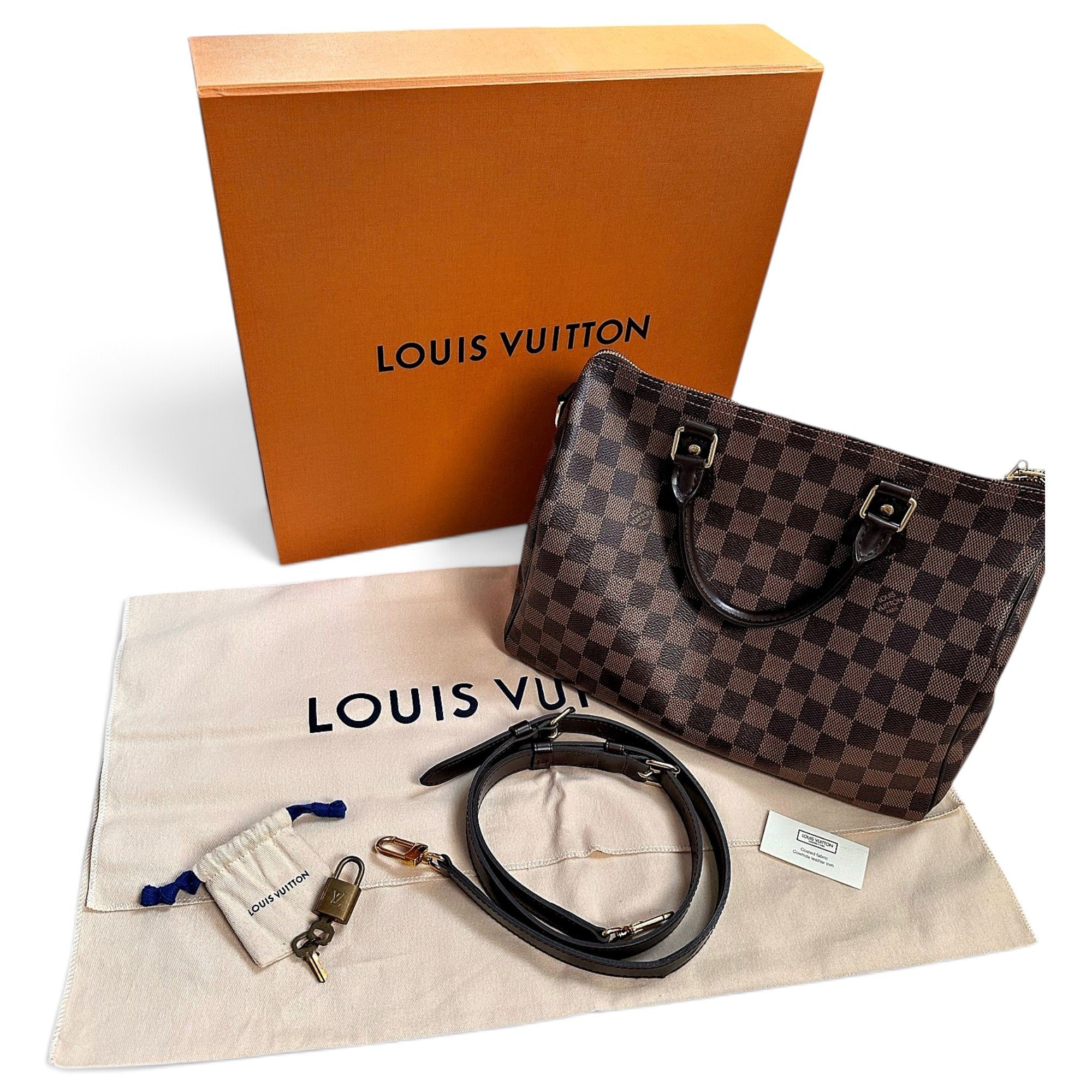 Louis Vuitton Speedy Bandoulière leather handbag