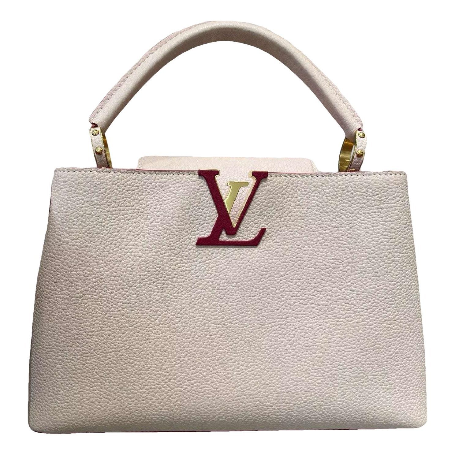 Capucines leather handbag