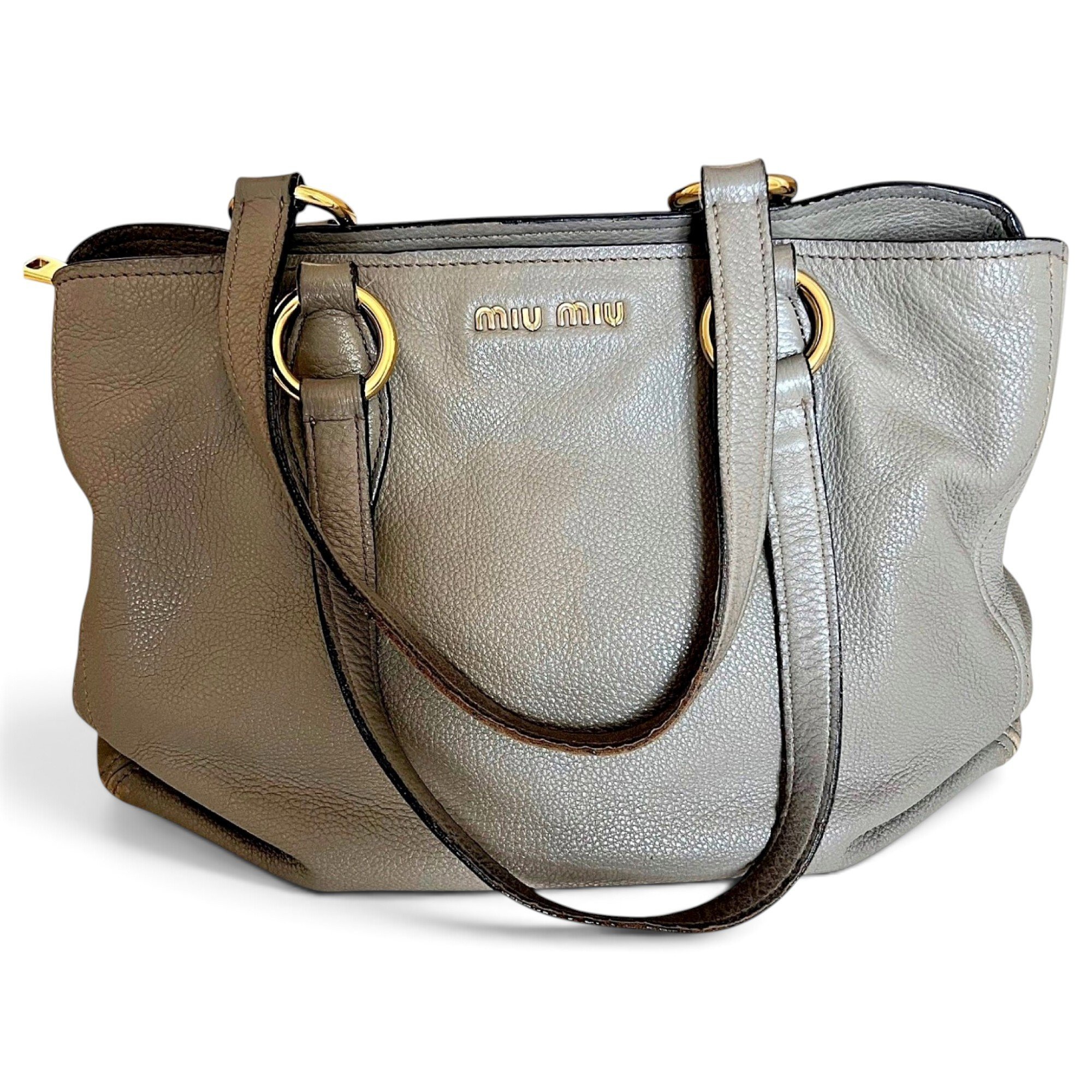 Vitello leather handbag