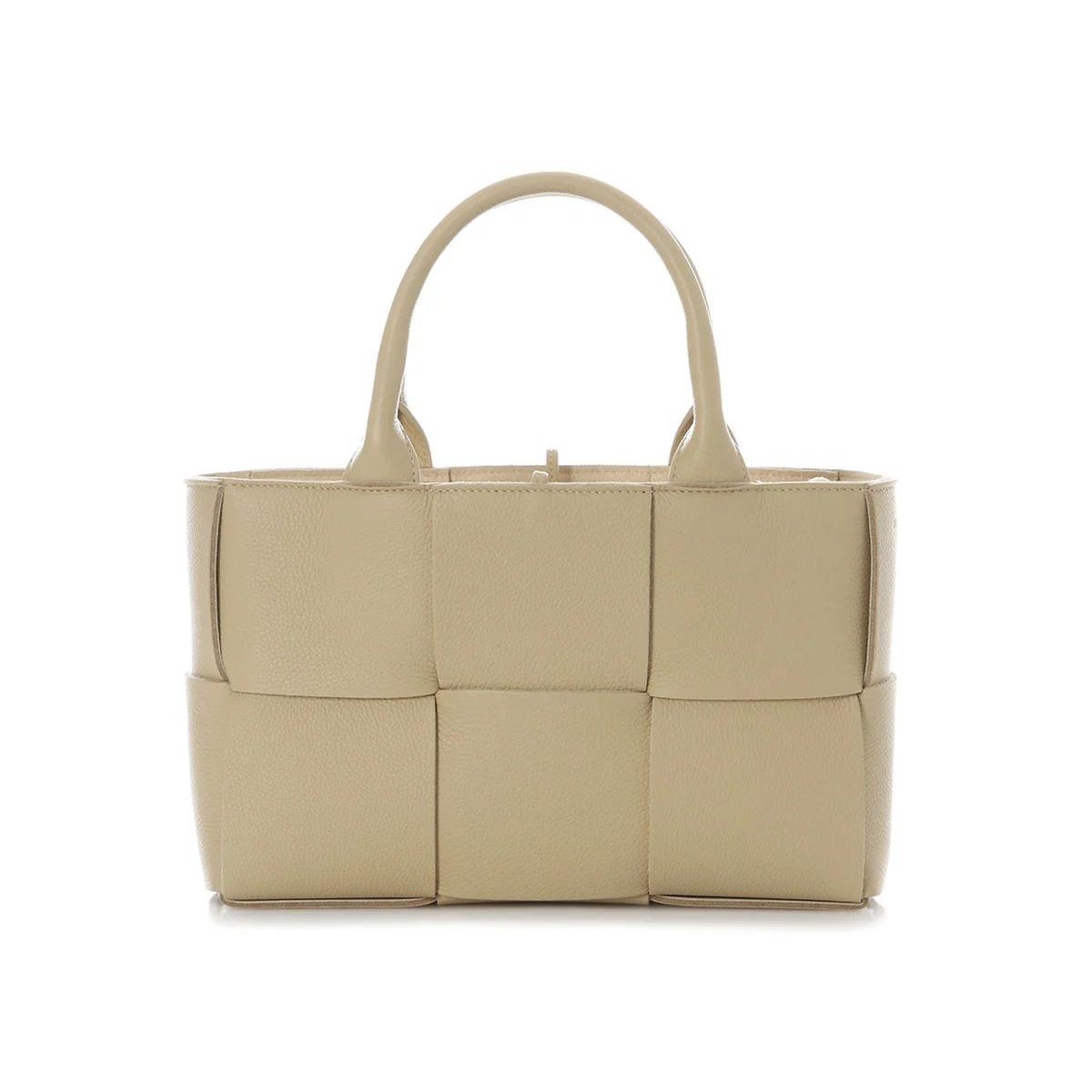 Leather tote