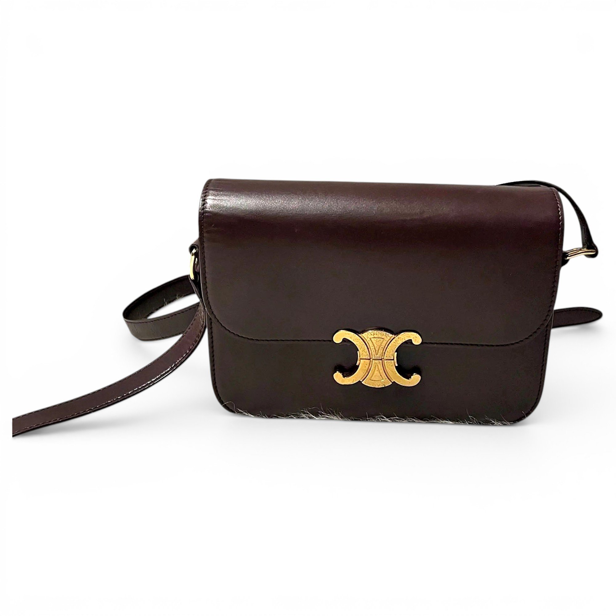 Leather crossbody bag