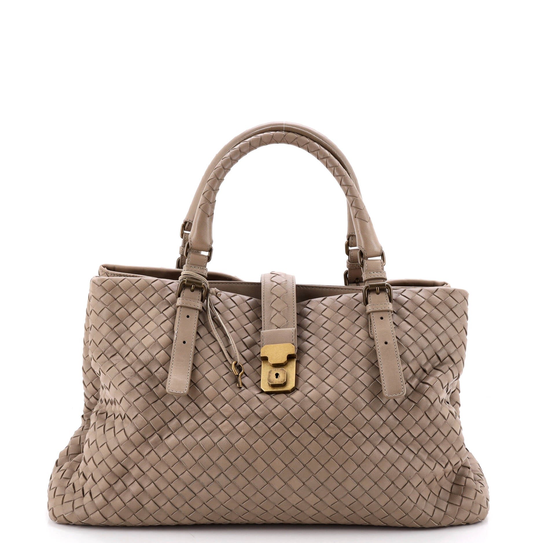Roma Bag Intrecciato Nappa Medium