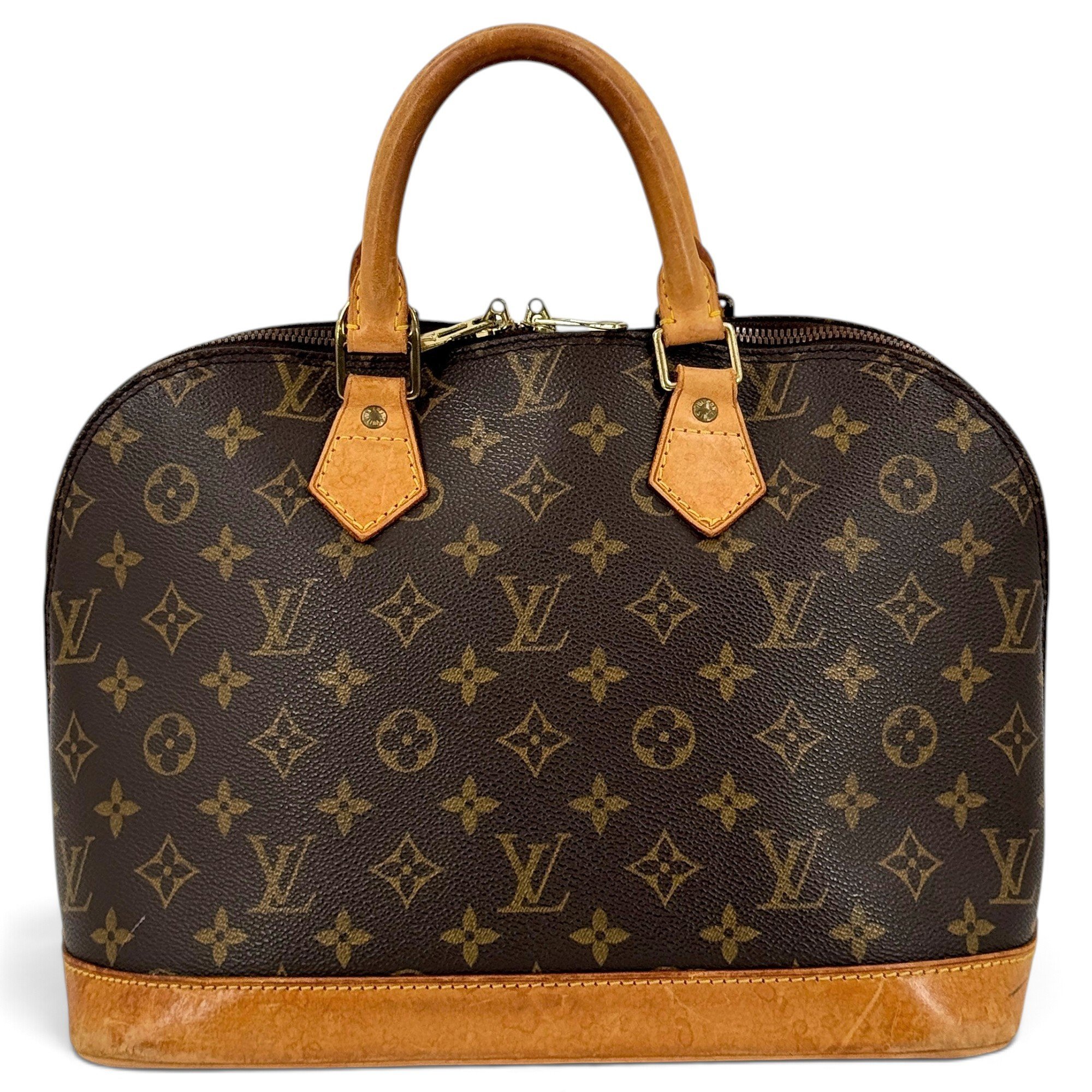 Alma leather handbag