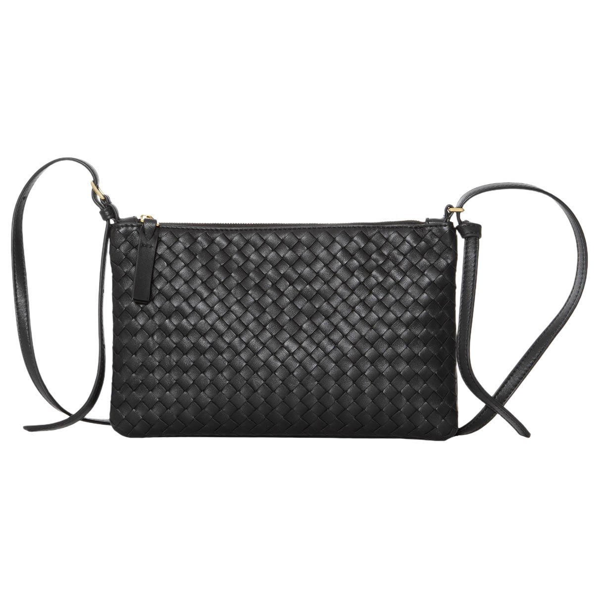 Leather crossbody bag