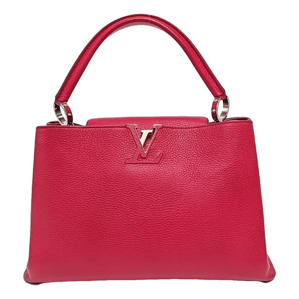 Capucines leather handbag