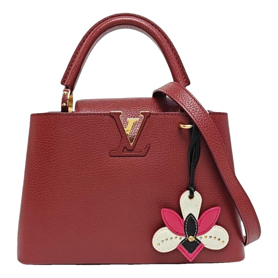 Capucines leather handbag