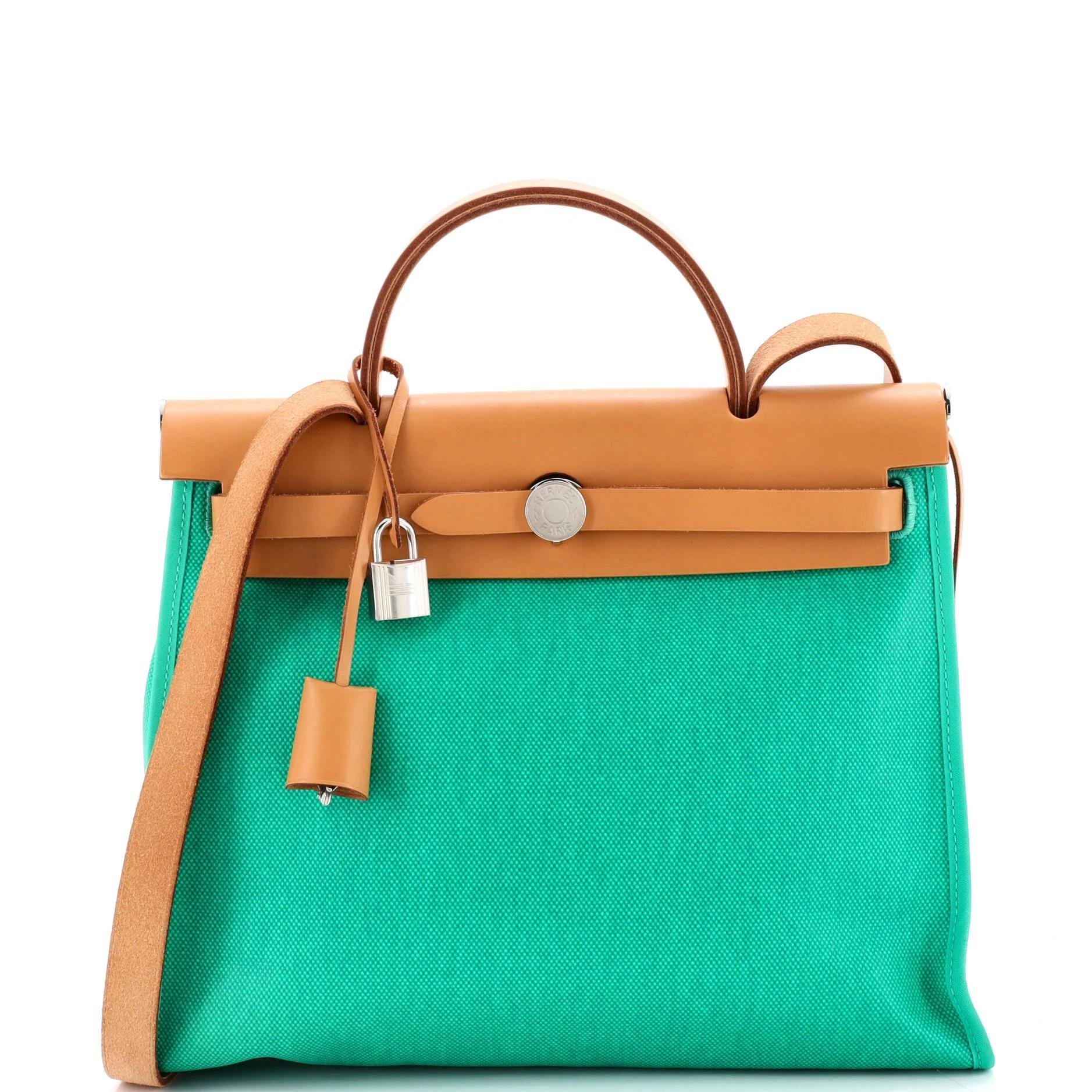 Hermes Herbag Handbag Vache Leather 2022