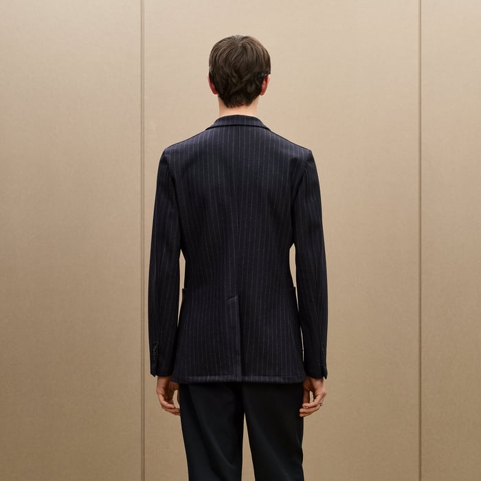 Marine "Rayure Technique" 24 Relax Jacket, Short Model