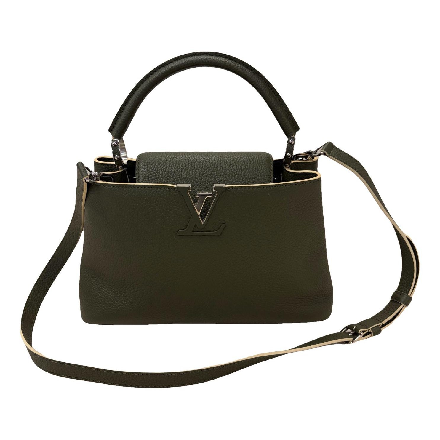 Capucines leather handbag