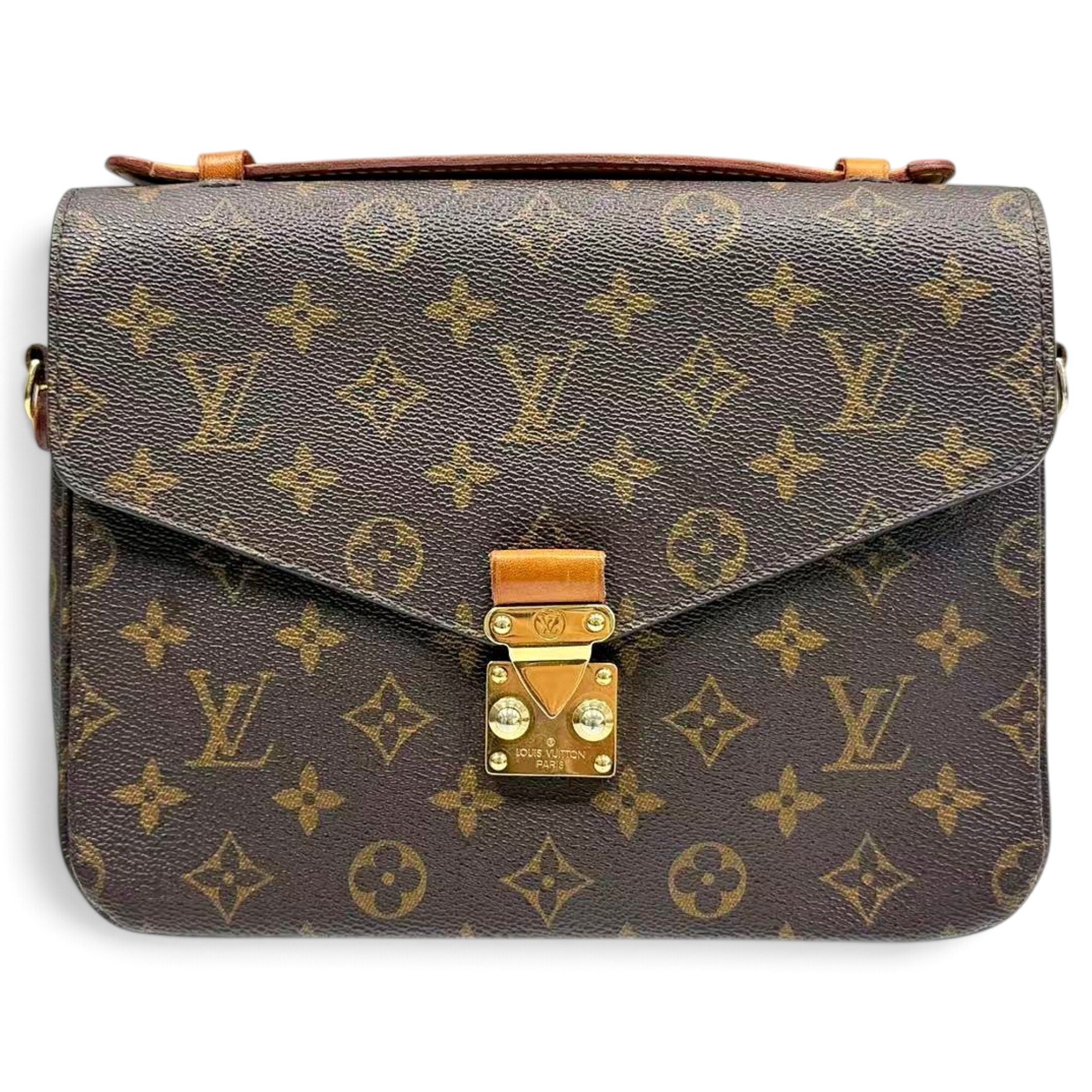 Metis leather handbag