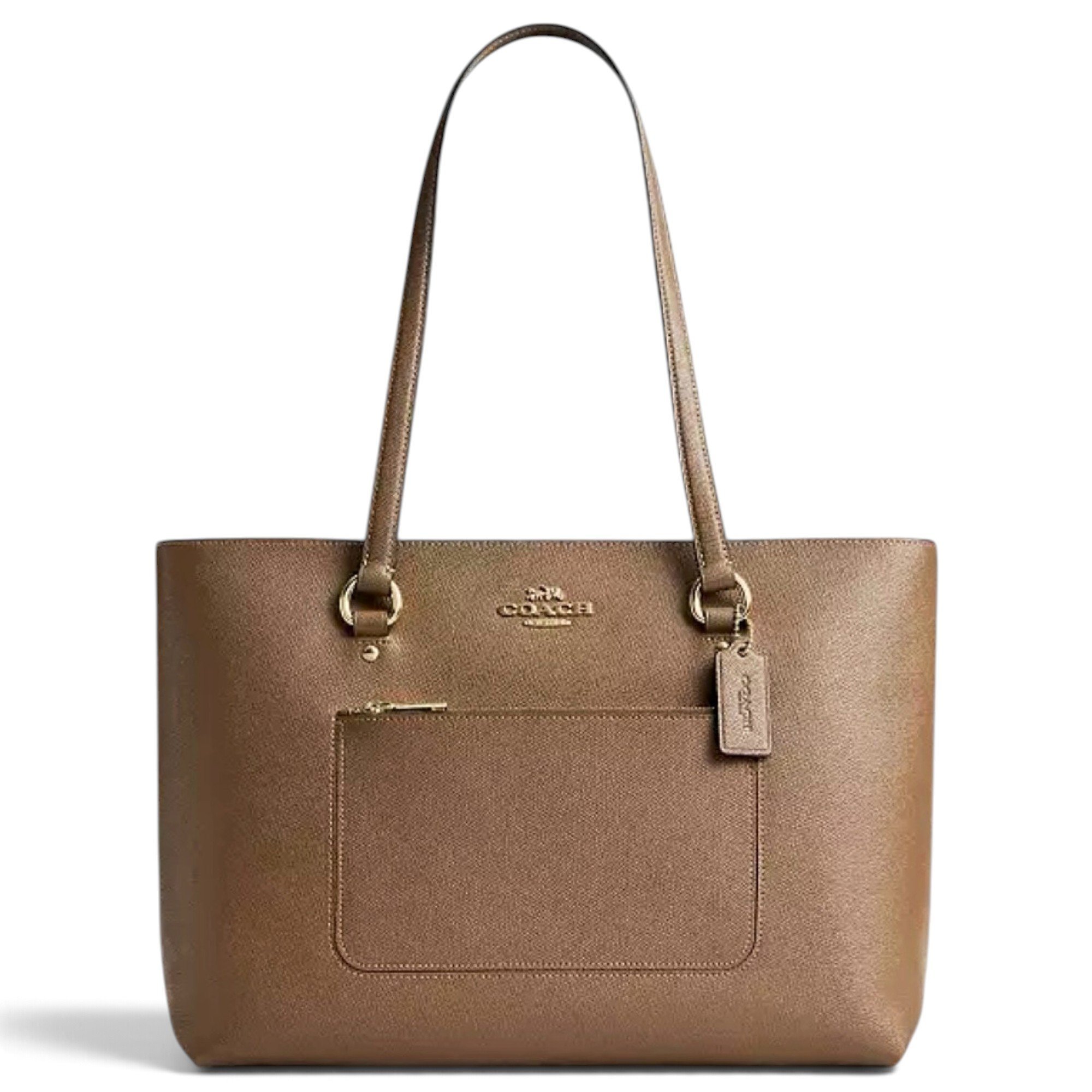 Coach CITY ZIP TOTE leather tote