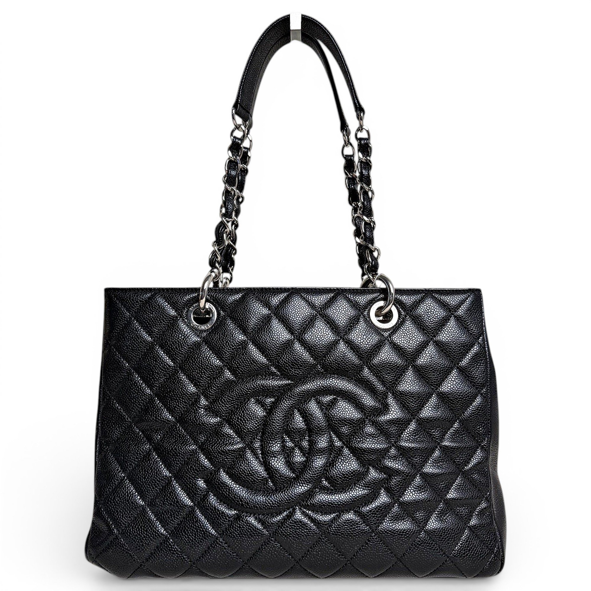 Grand shopping leather handbag