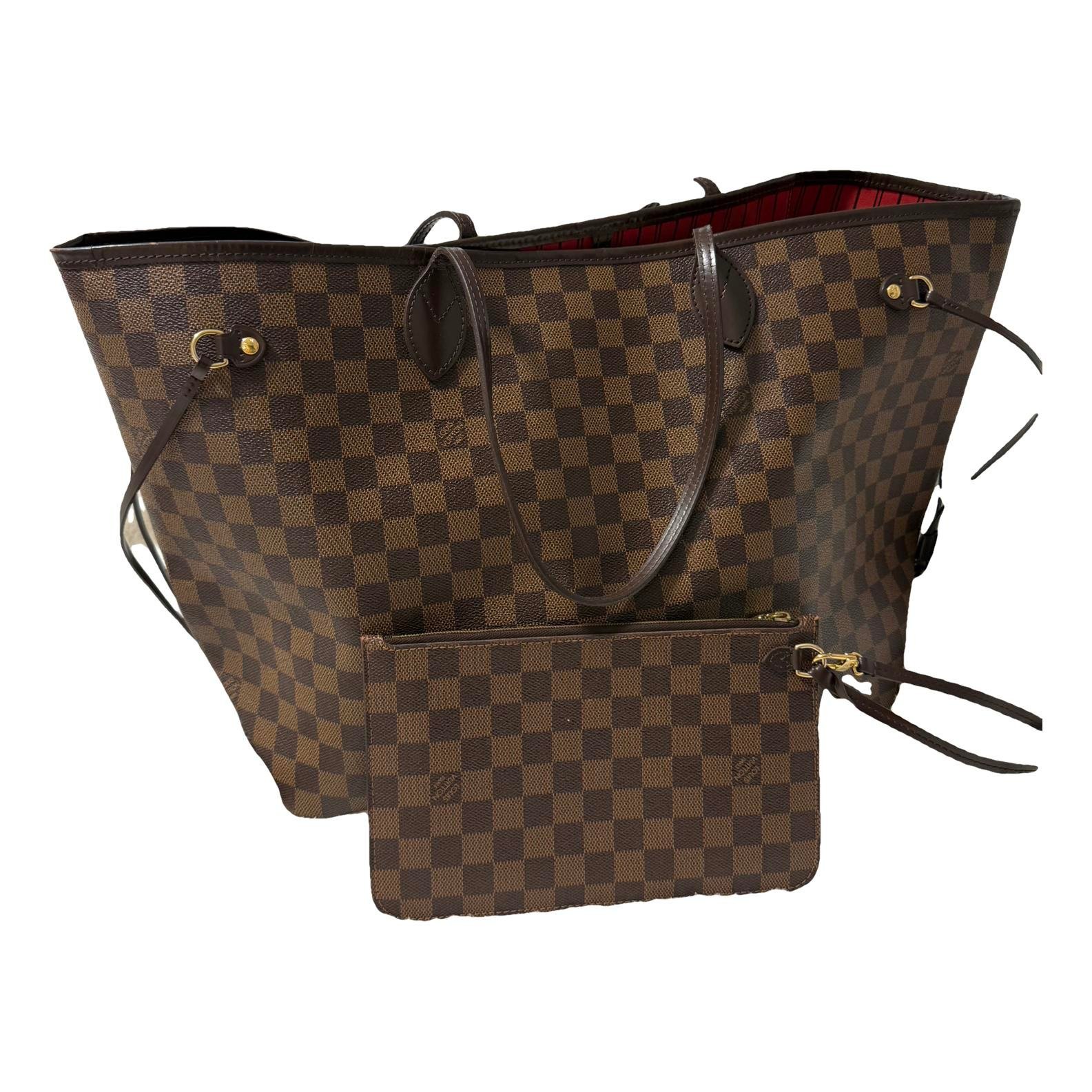 Neverfull leather tote