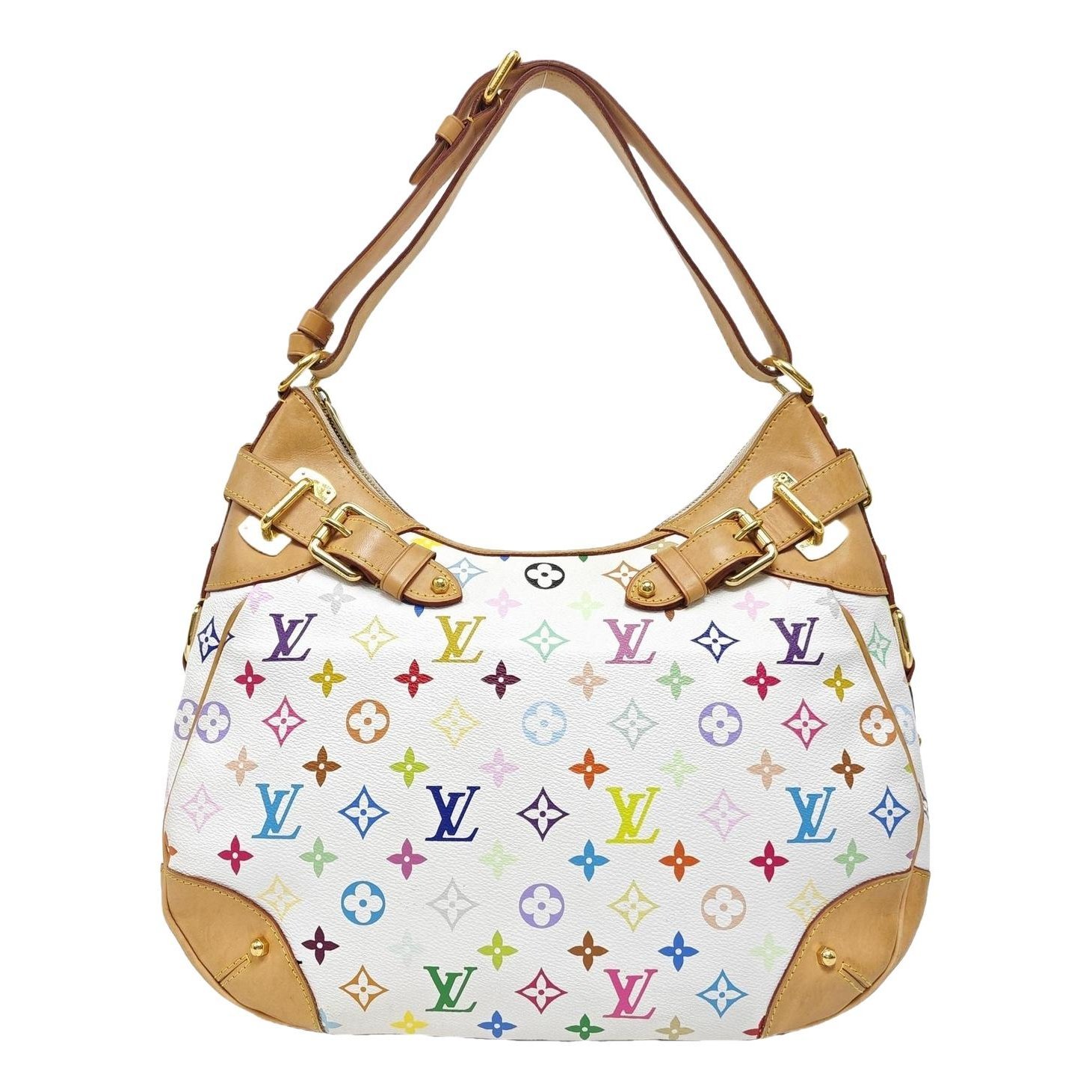 Greta leather handbag
